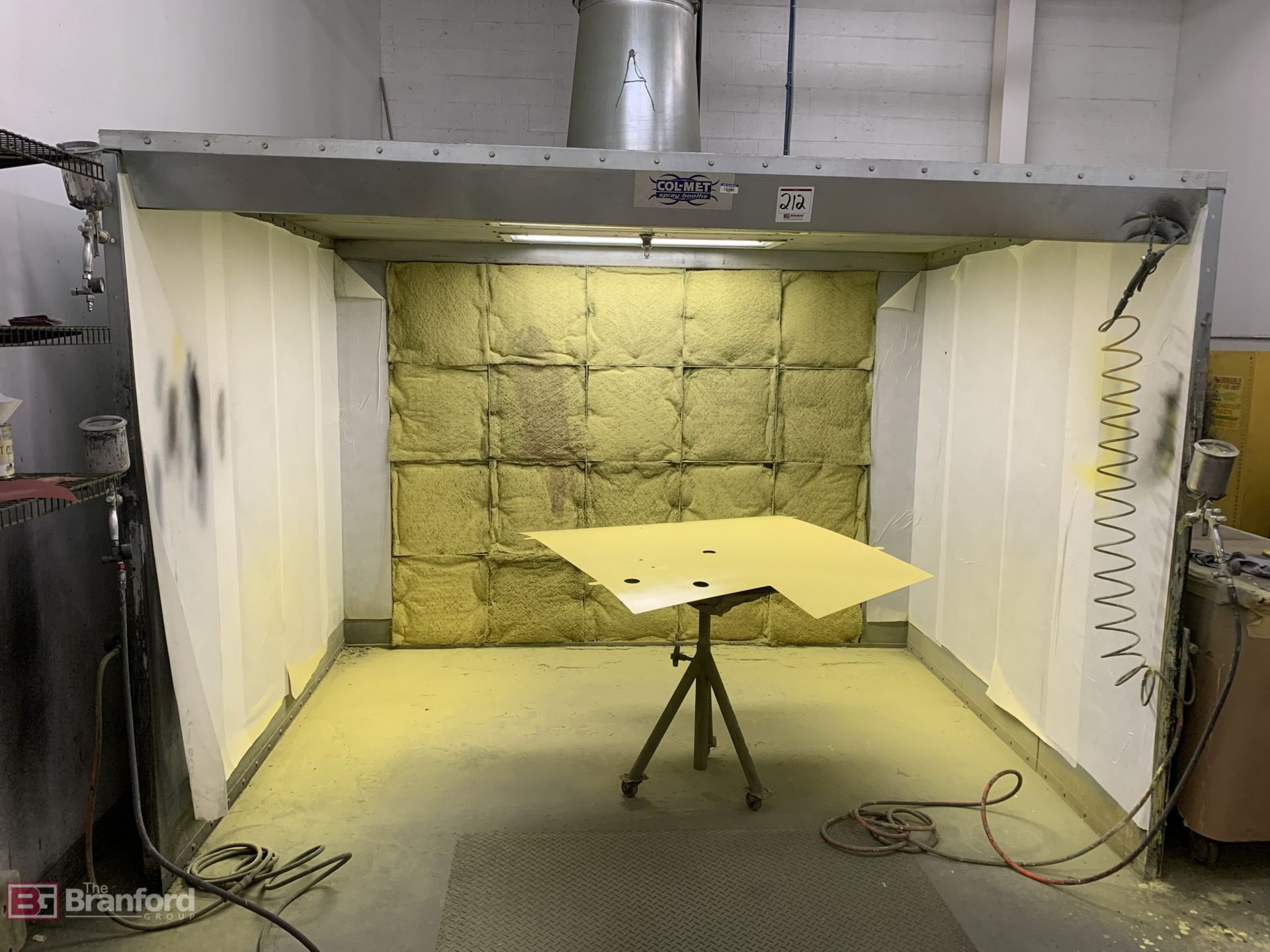 Col-Met Paint Spray Booth 10’ x 10’ x 8‘