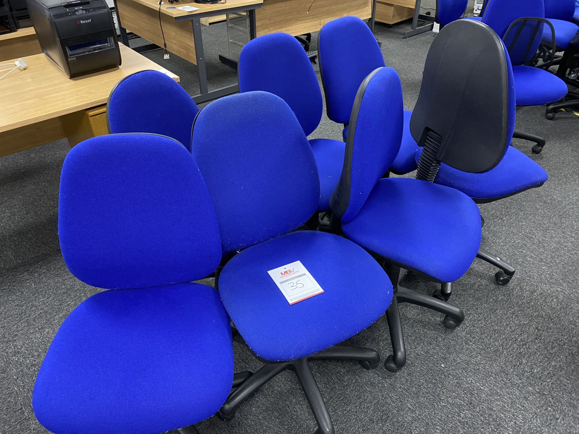 8 - Upholstered Operators Chairs