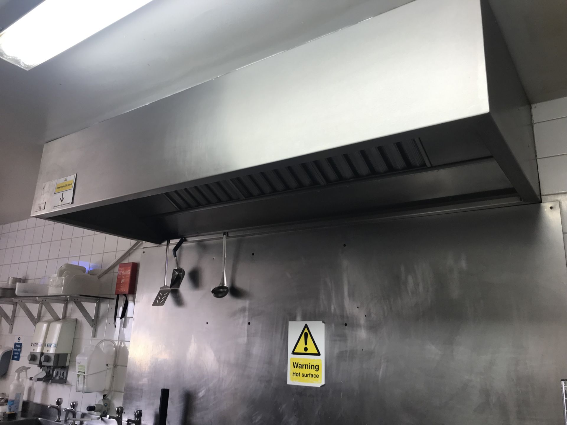 Stainless Steel Ventilation Canopy