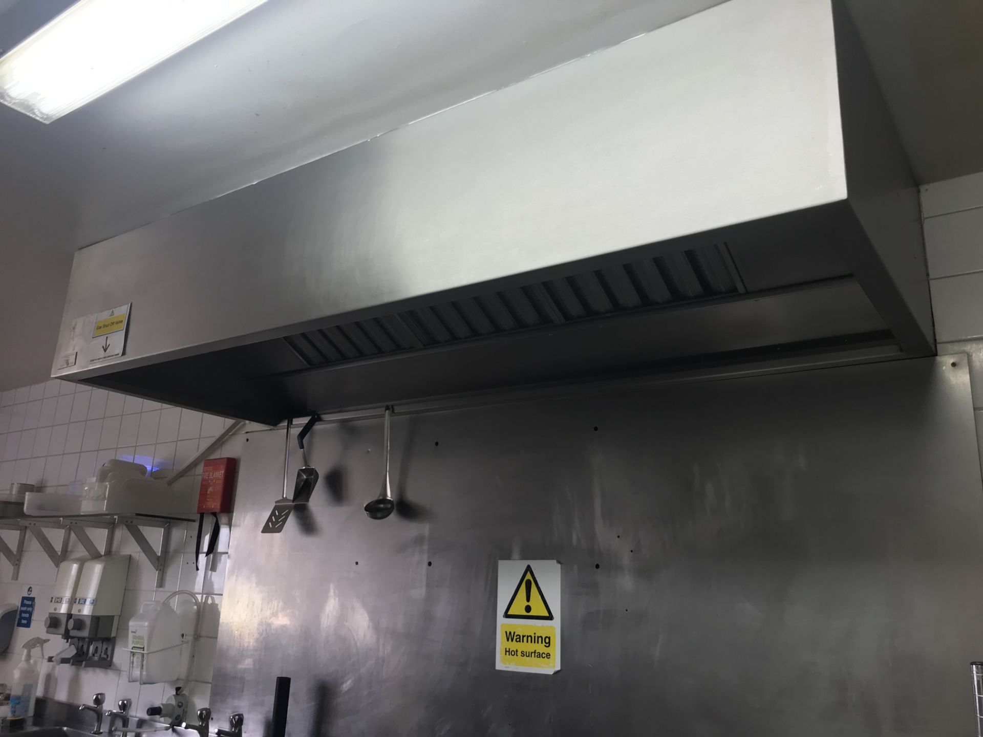 Stainless Steel Ventilation Canopy - Image 3 of 4