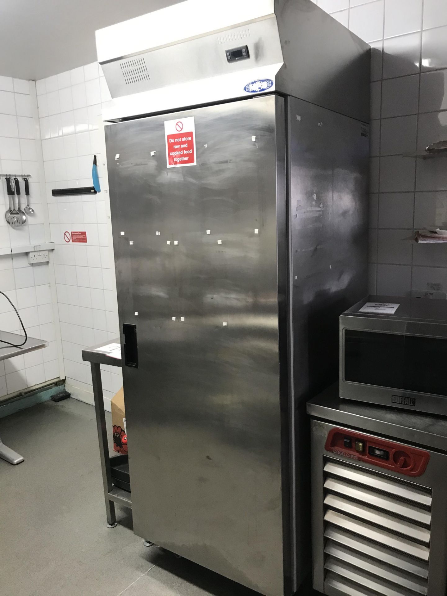 MPS Stainless Steel Upright Chiller with 3 Shelves