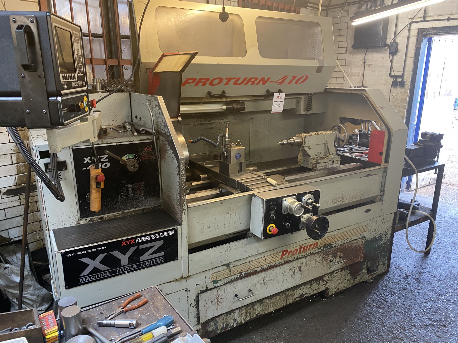 (2000) XYZ Proturn-410 CNC Lathe (s/n 658)