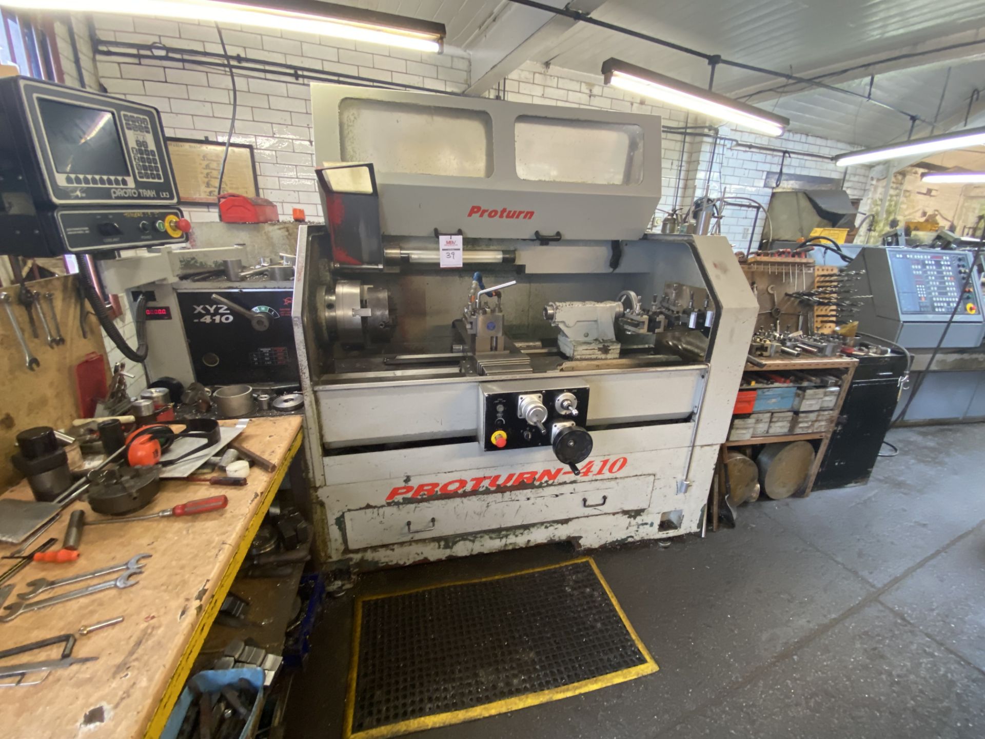 (2000) XYZ Proturn-410 CNC Lathe (s/n 478)