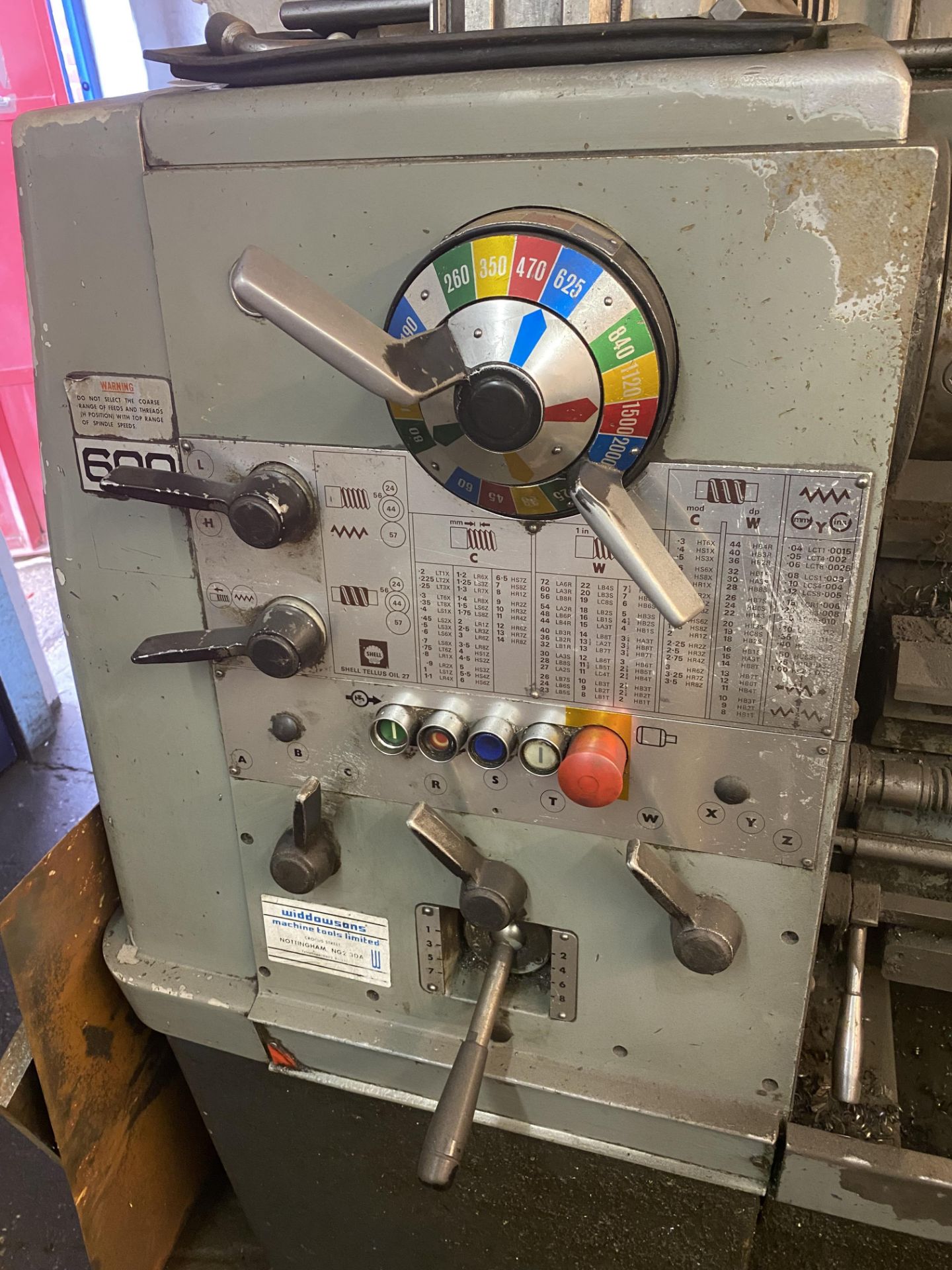 Colchester 600 Centre Lathe - Image 3 of 3