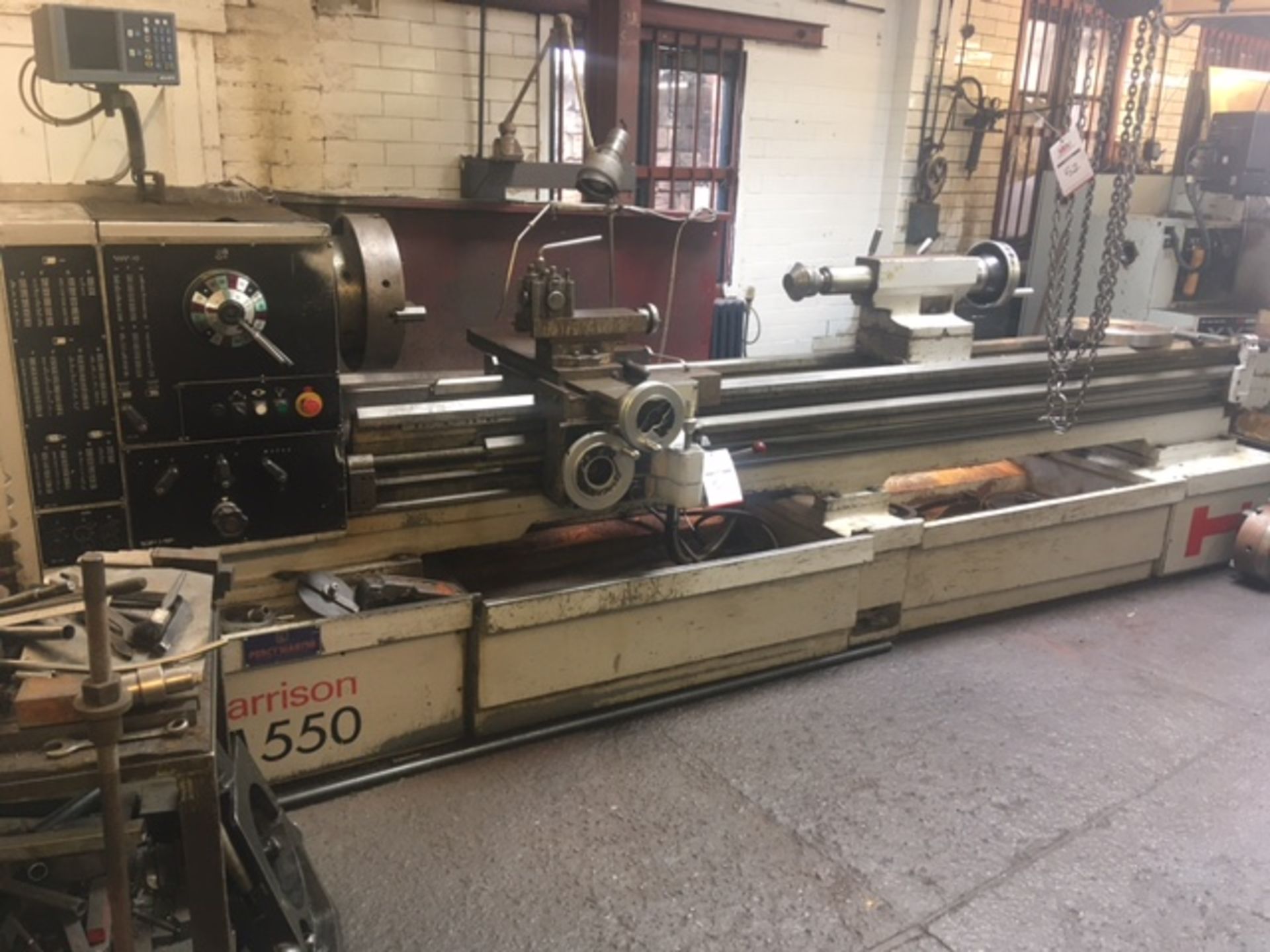 Harrison M550 Lathe