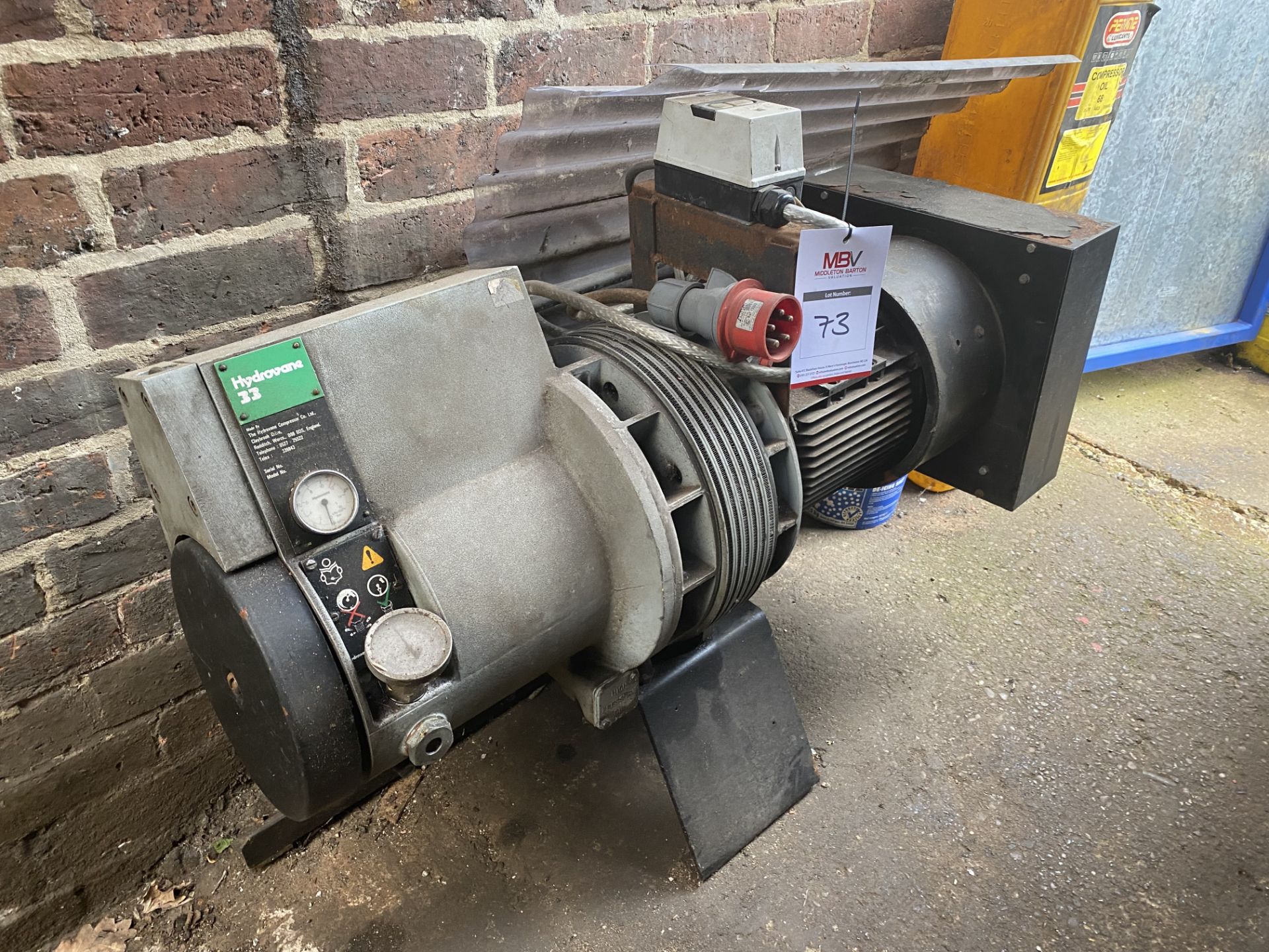 Hydrovane 33 Compressor (s/n 03307-200)