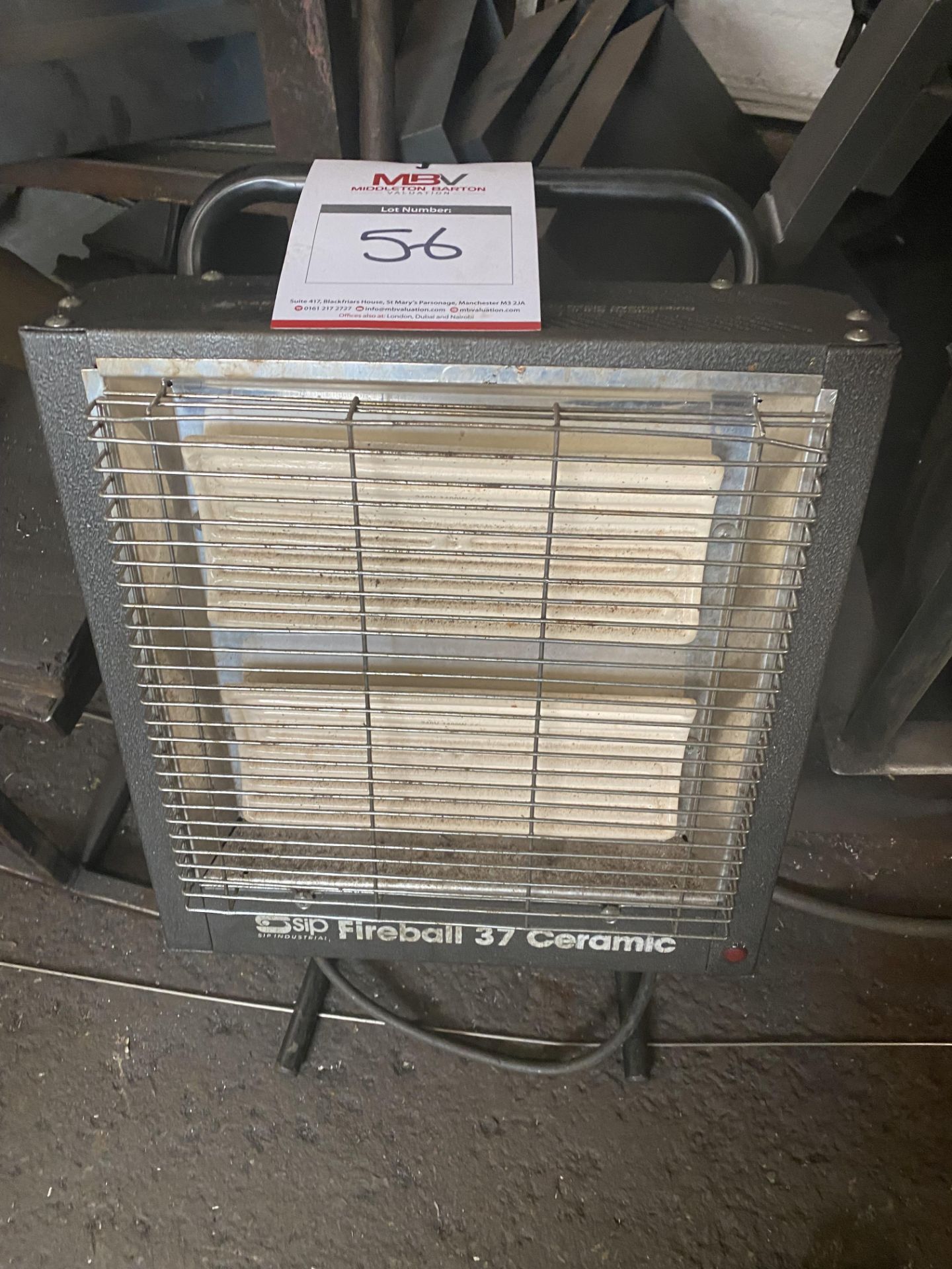 SIP Fireball 37 Ceramic Heater