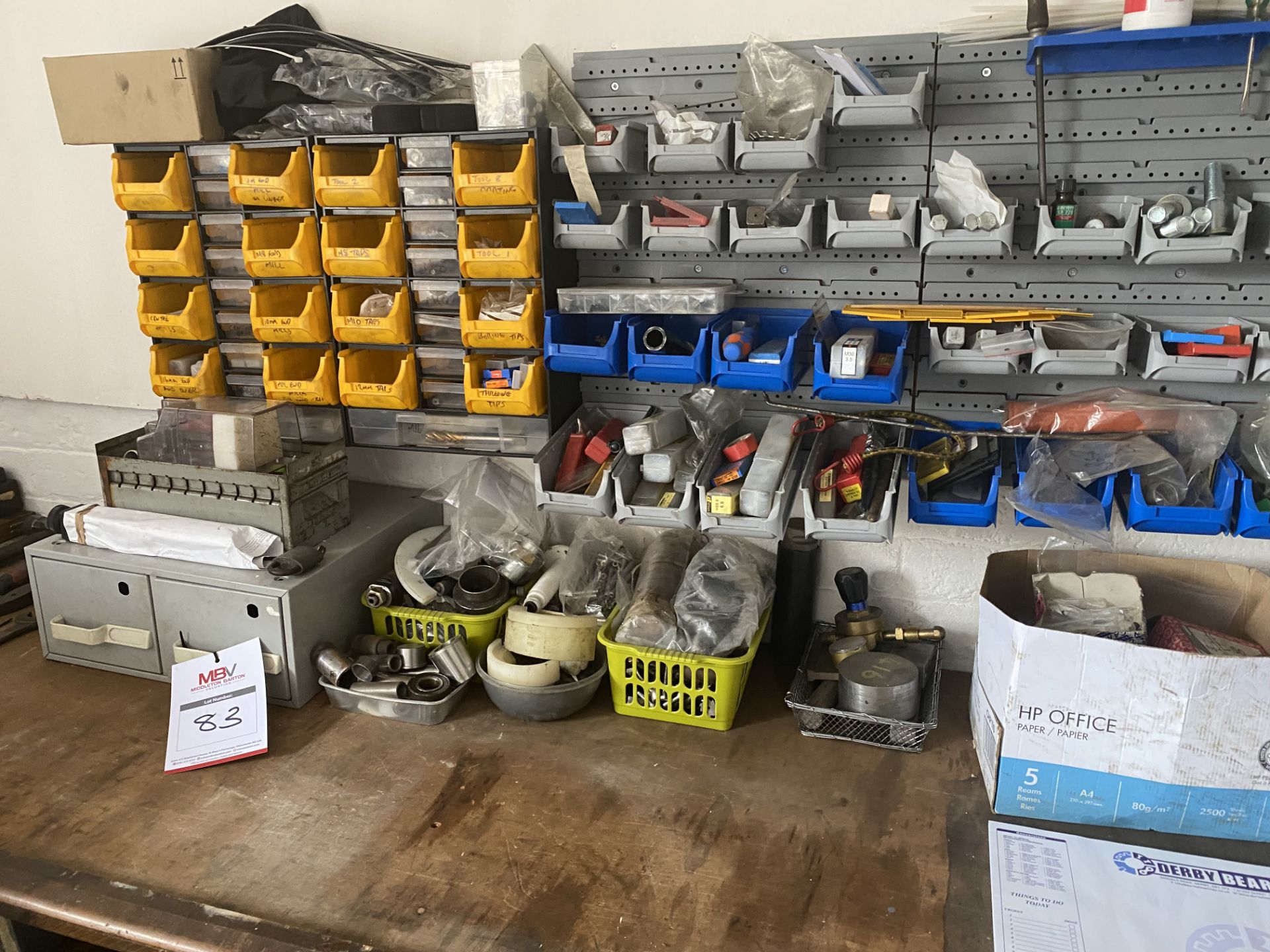 Quantity of Miscellaneous Tooling and Measuring Instruments