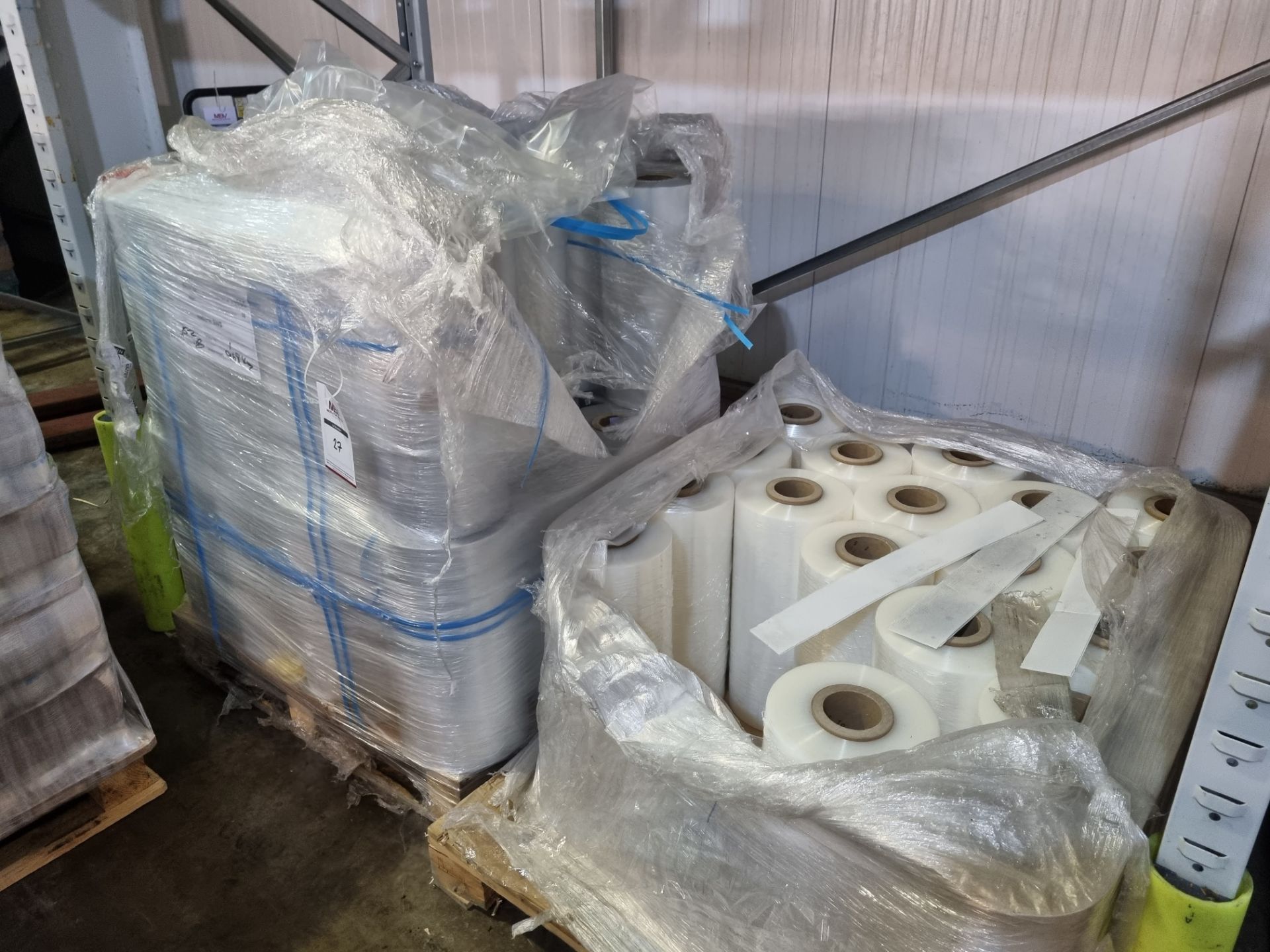 2.5 Pallets Of Shrink Wrap