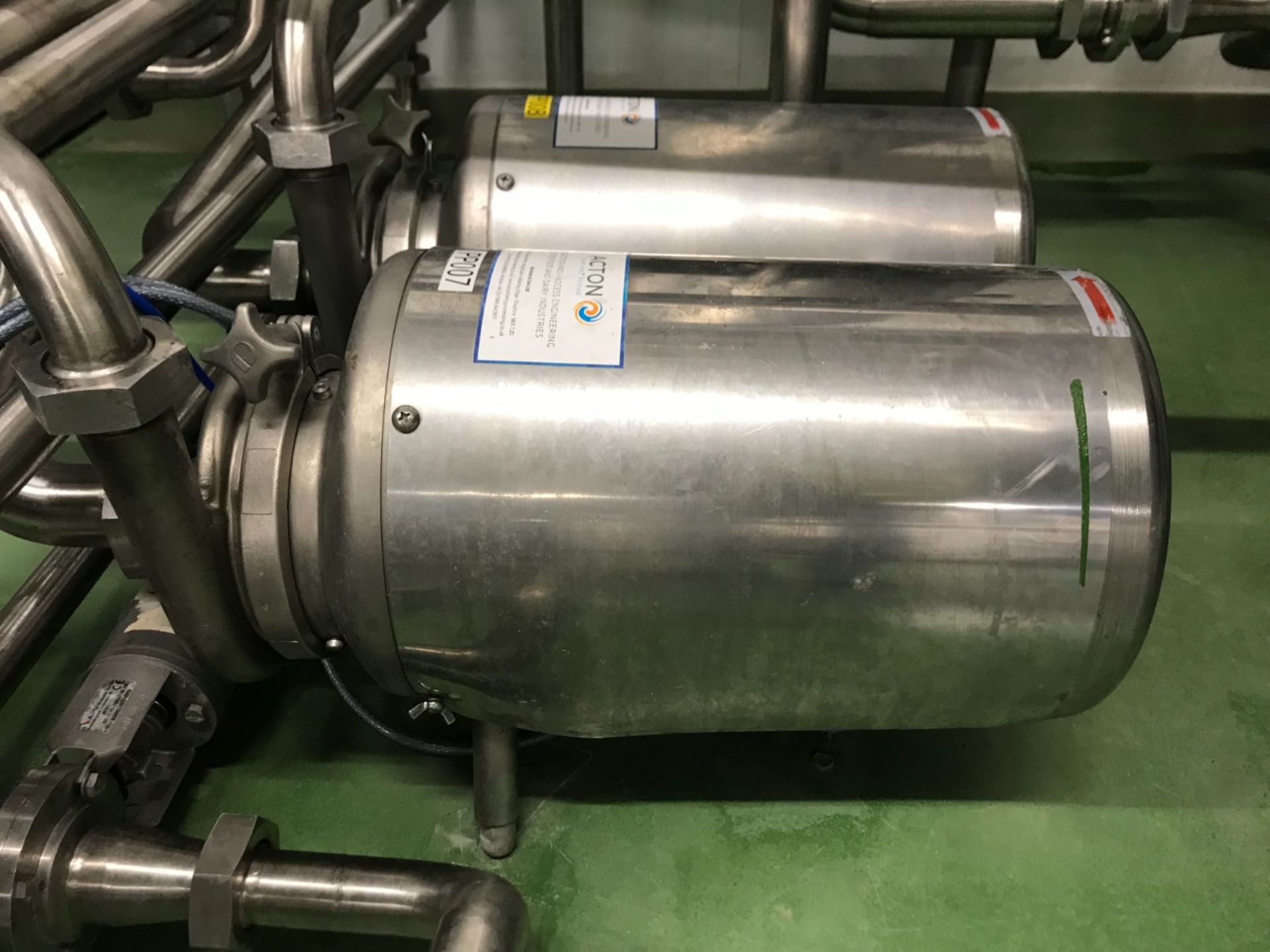 Acton stainless steel cetrifugal pump. Ref: PP007