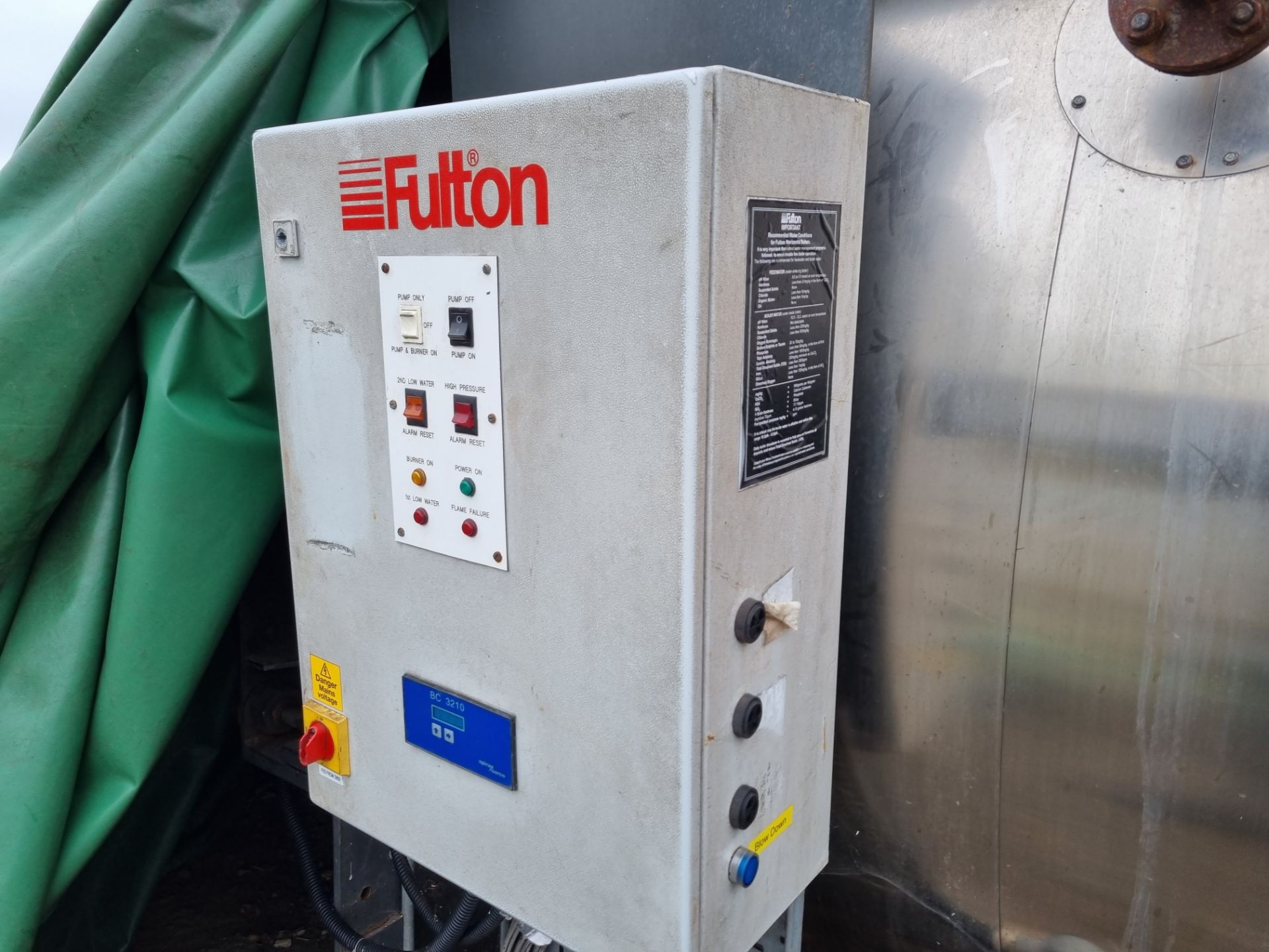 Fulton Bc 3210 Horizontal Boiler - Image 3 of 6