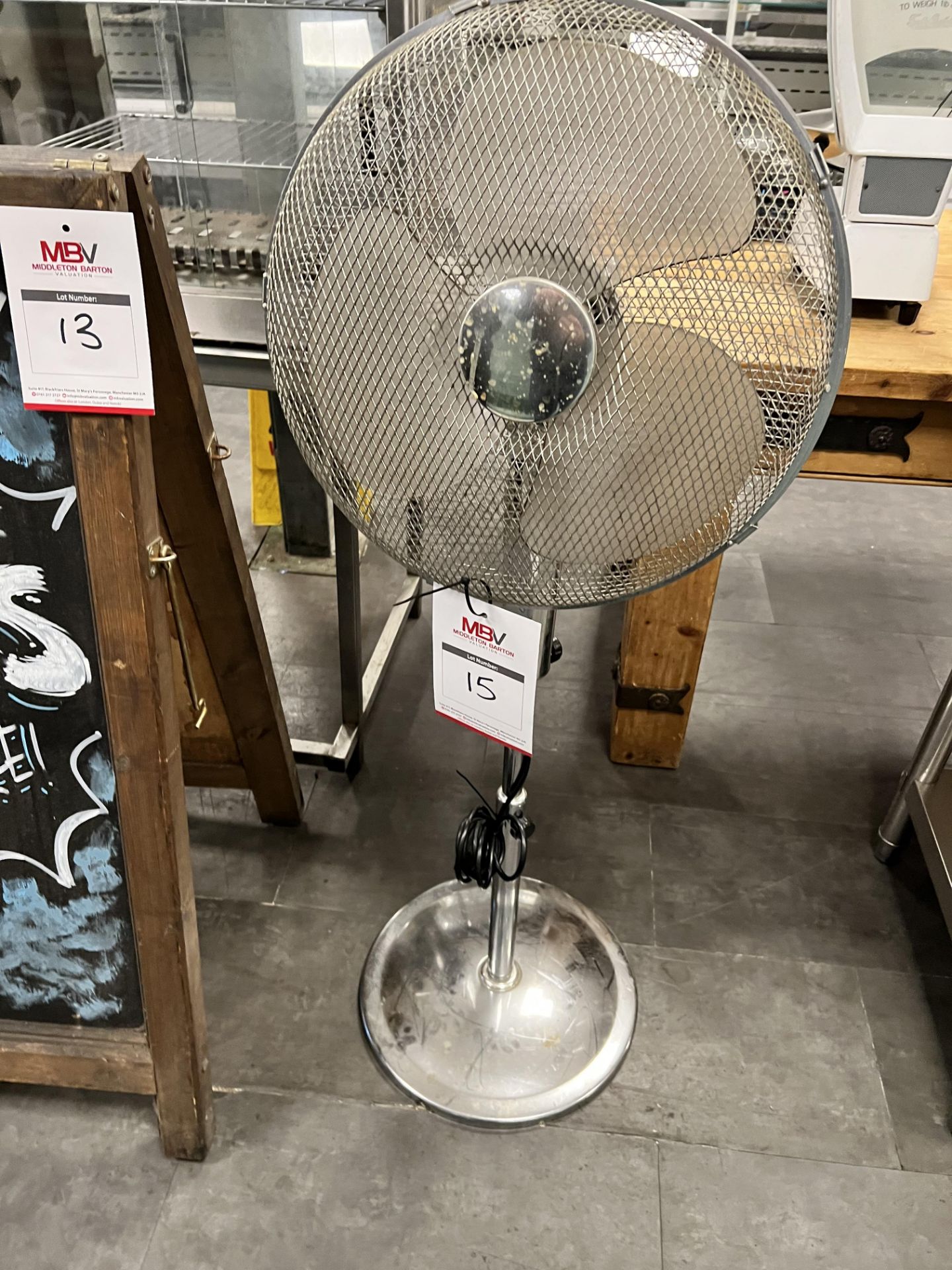 Chrome Pedestal Fan