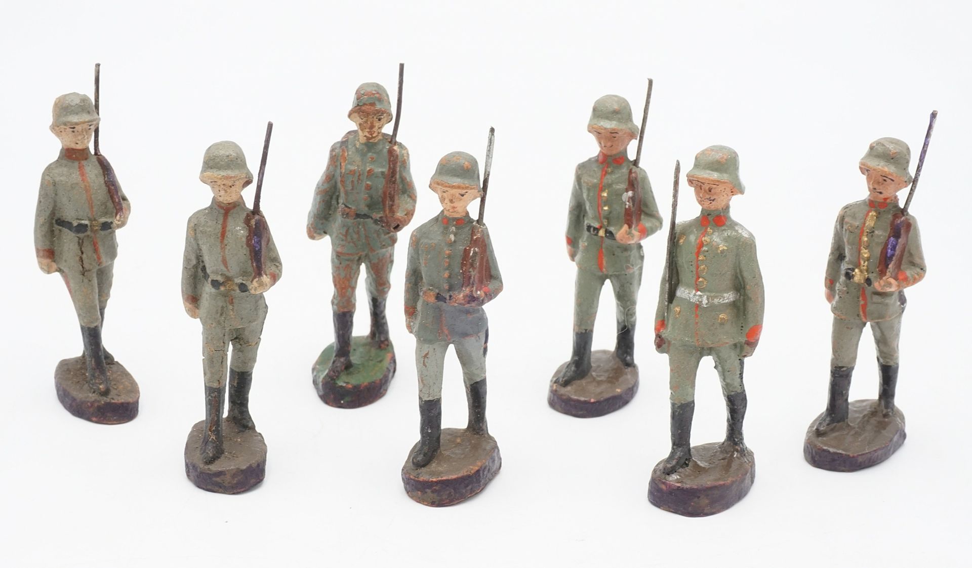 15 Elastolin Figuren Reichswehr / Wehrmacht - Bild 4 aus 6