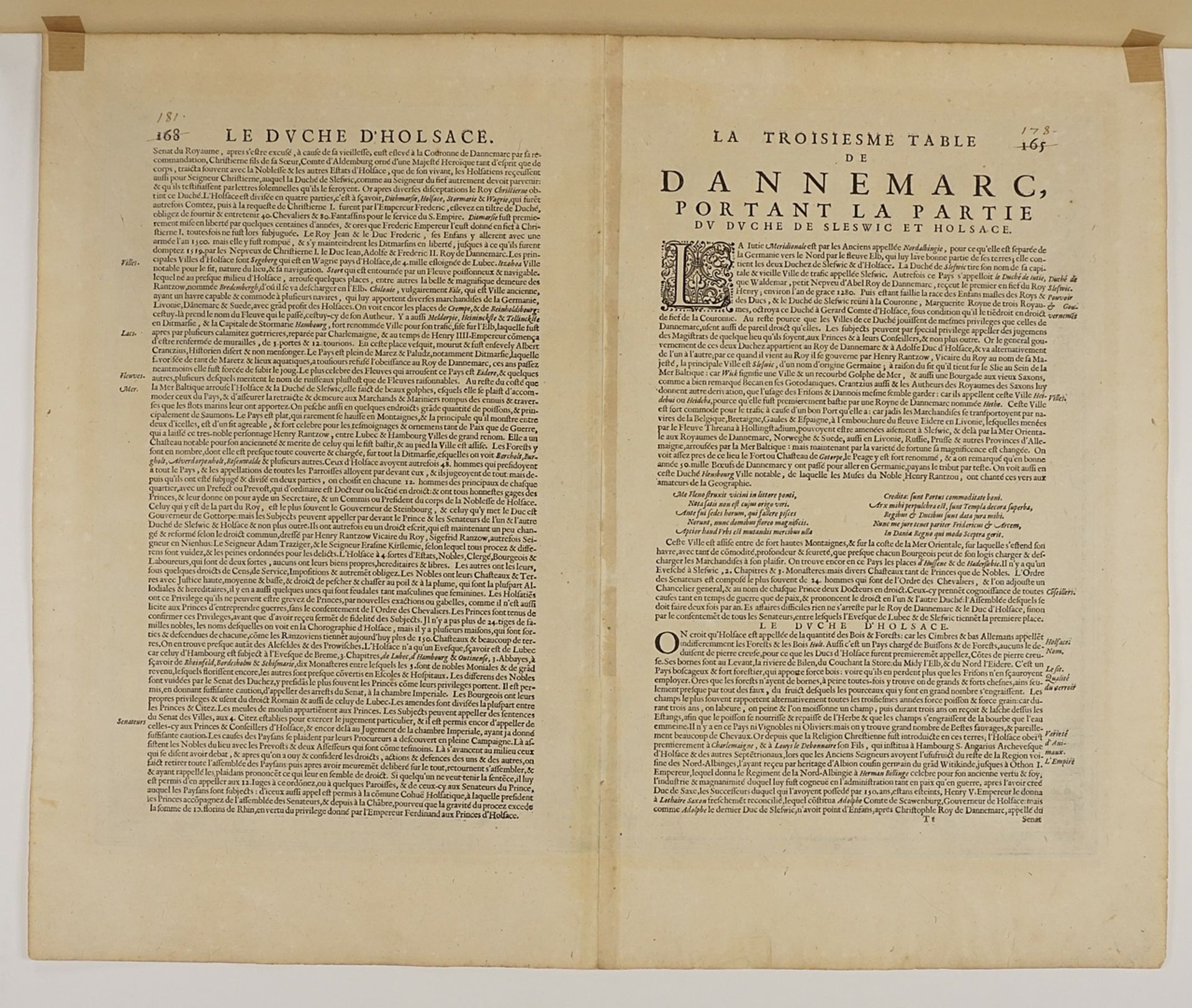 Henricus Hondius,  "Ducatus Holsatiae nova tabula" (Neue Karte vom Herzogtum Holstein) - Bild 4 aus 4