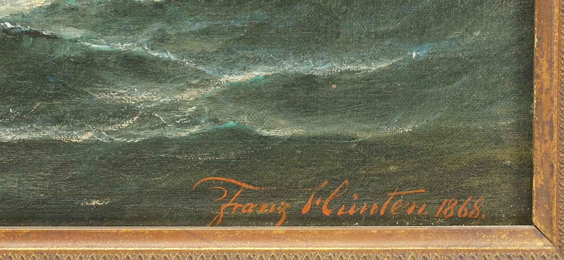 Franz Hünten, Seestück - Bild 4 aus 4