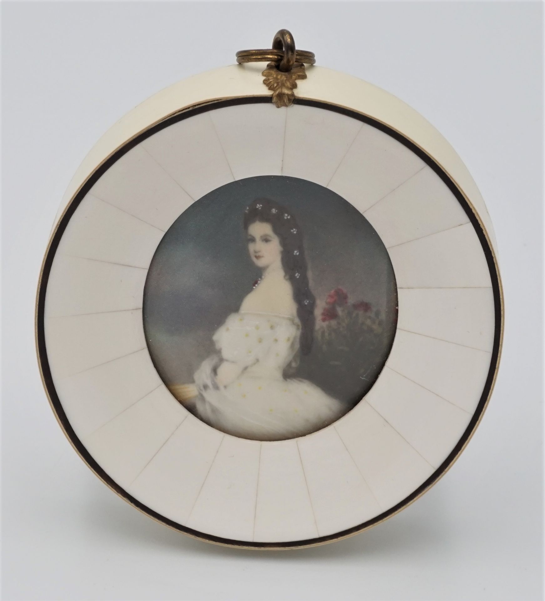 Miniatur-Portrait Elisabeth, Kaiserin von Österreich
