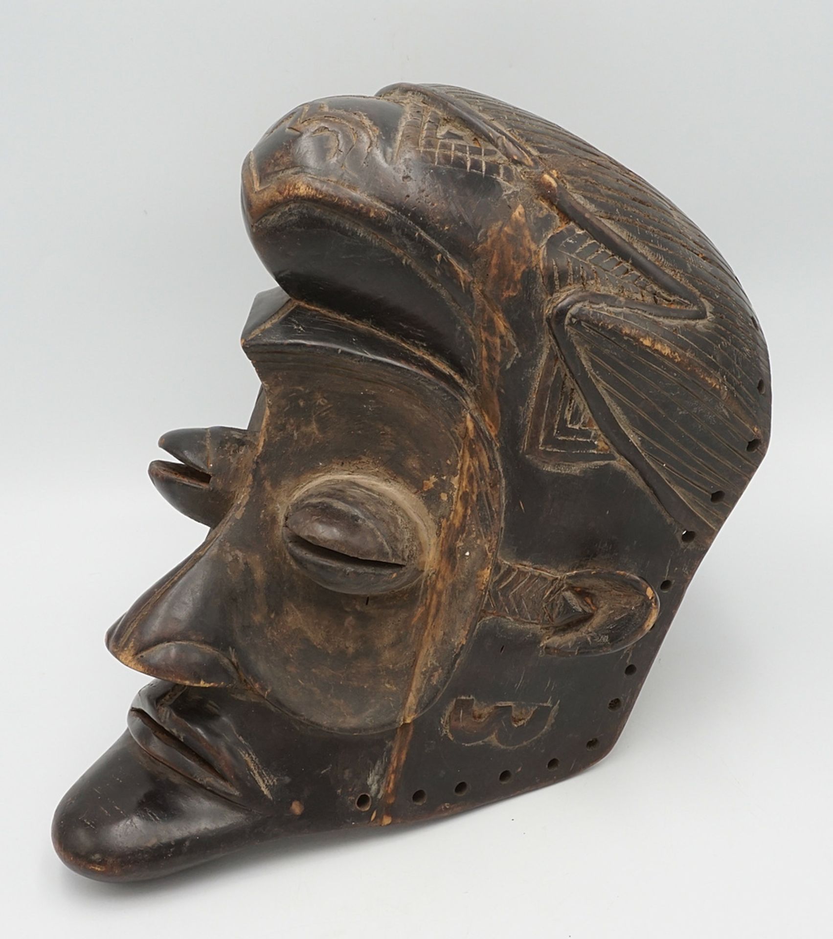 Lulua mask, DR Congo - Image 2 of 4