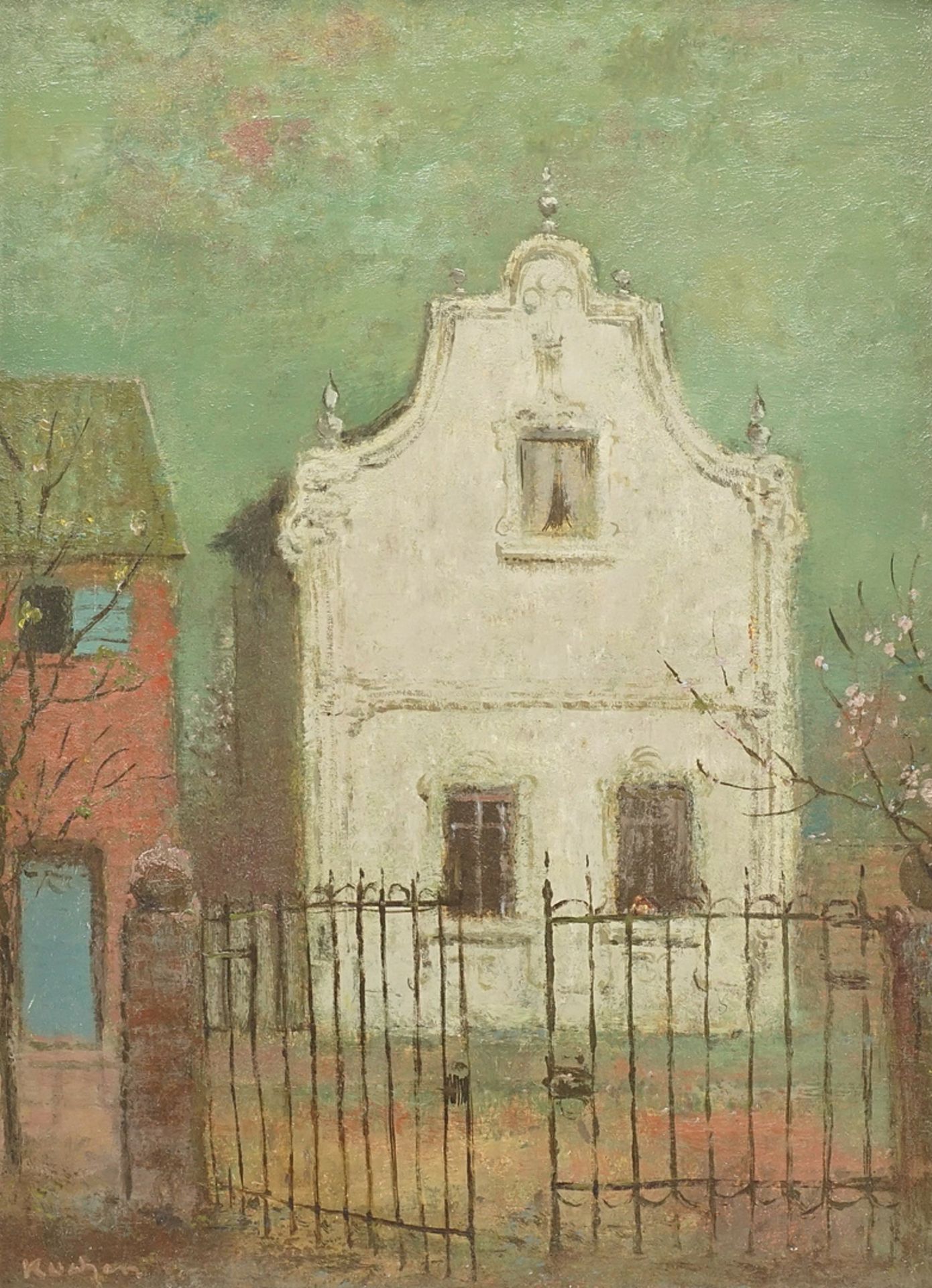 Josef Kuchen, Haus mit Gittertor