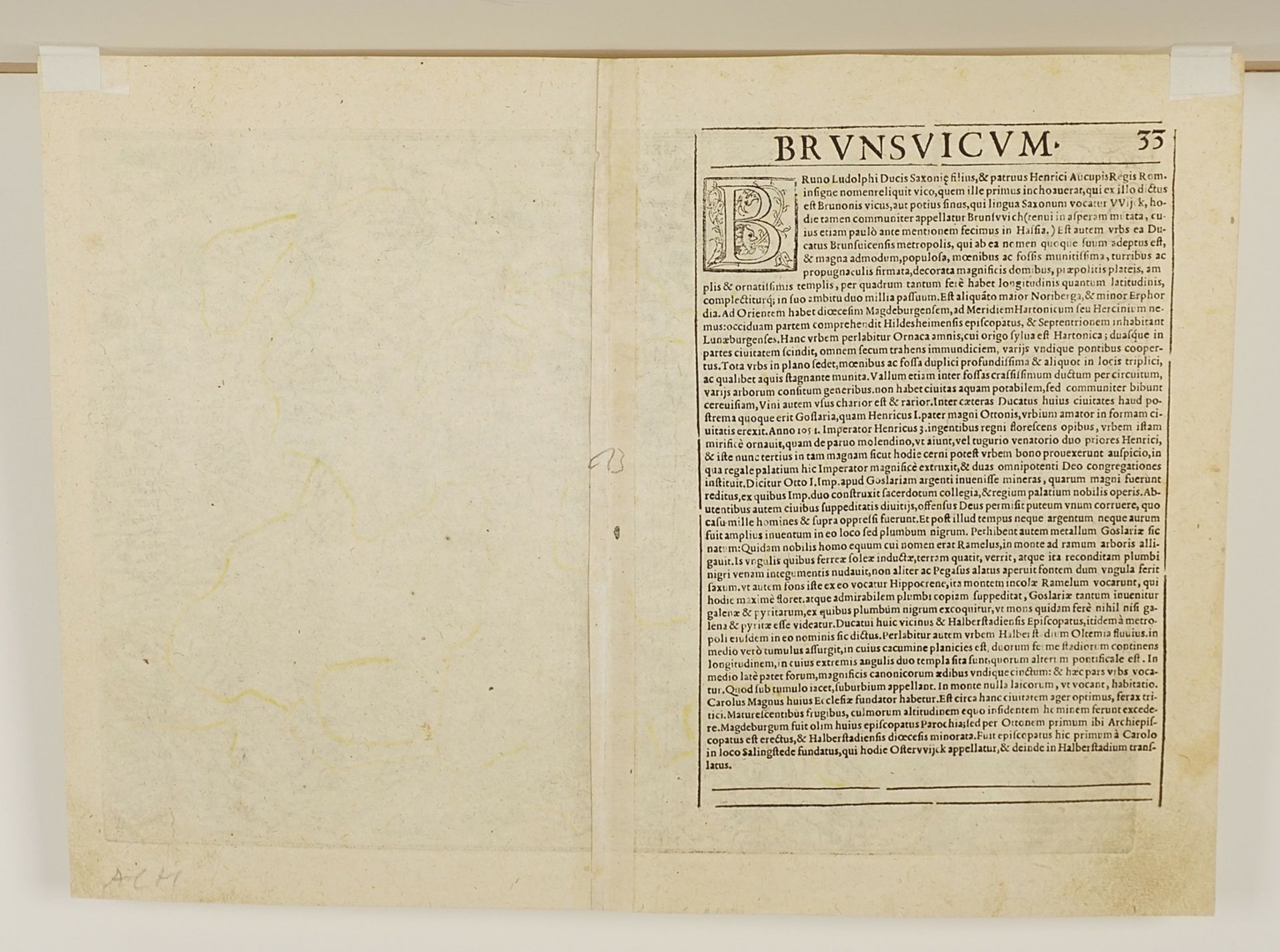 Mat(t)hias Quad (1557-1613), "Braunswick ducatus […]" (Map of Brunswick, Hildesheim and Halberstadt) - Image 4 of 4