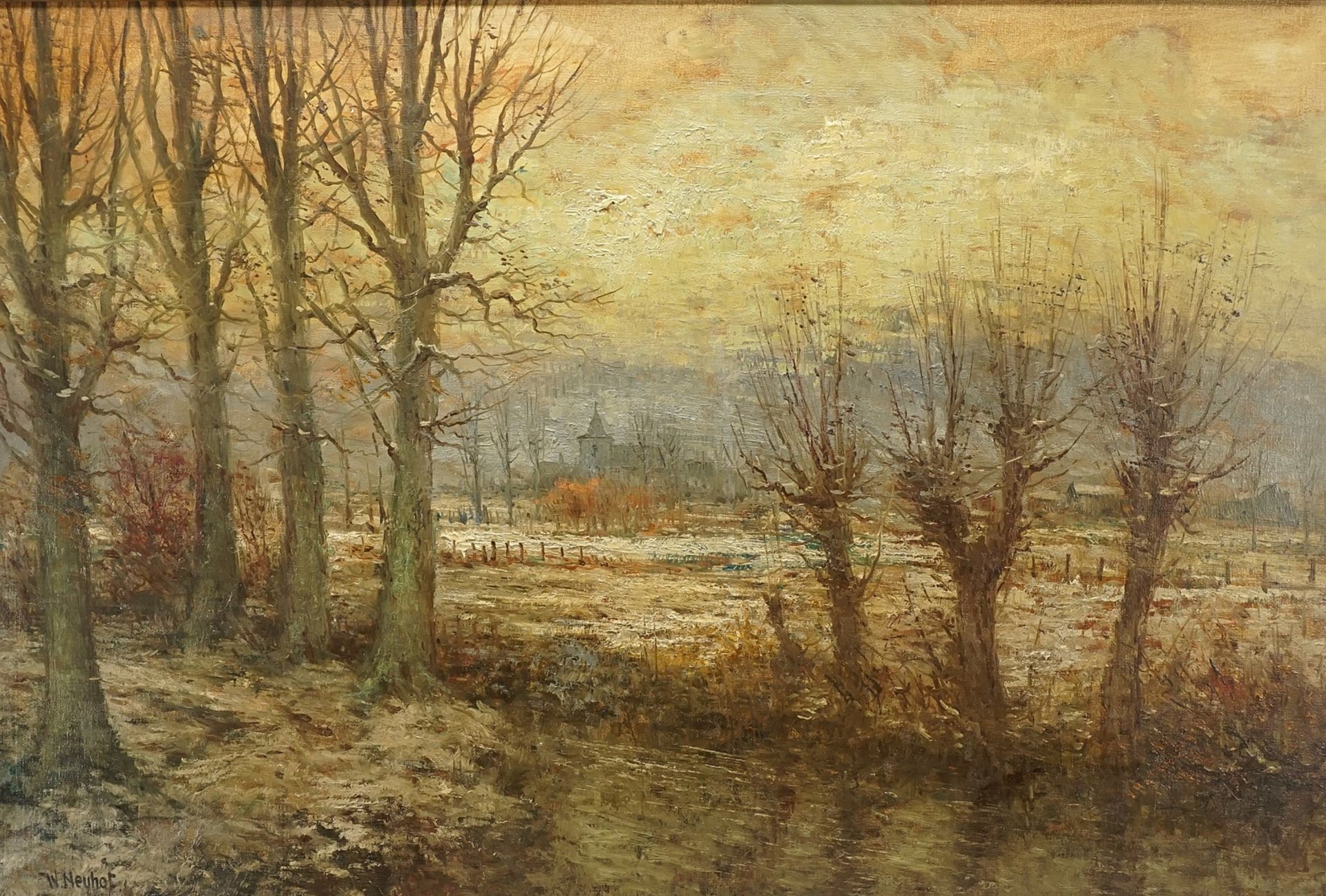 Waltère Joseph Neuhof, Landschaft bei Maastricht
