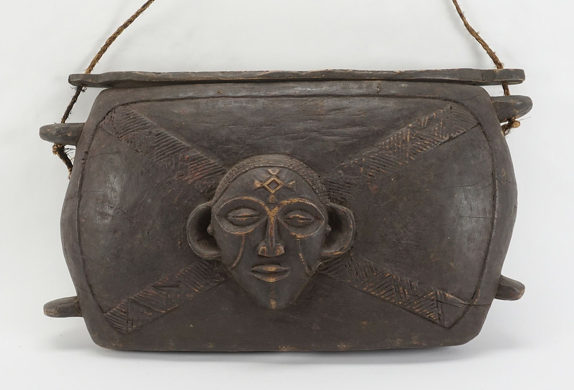 Shoulder bag made of wood, DR Congo