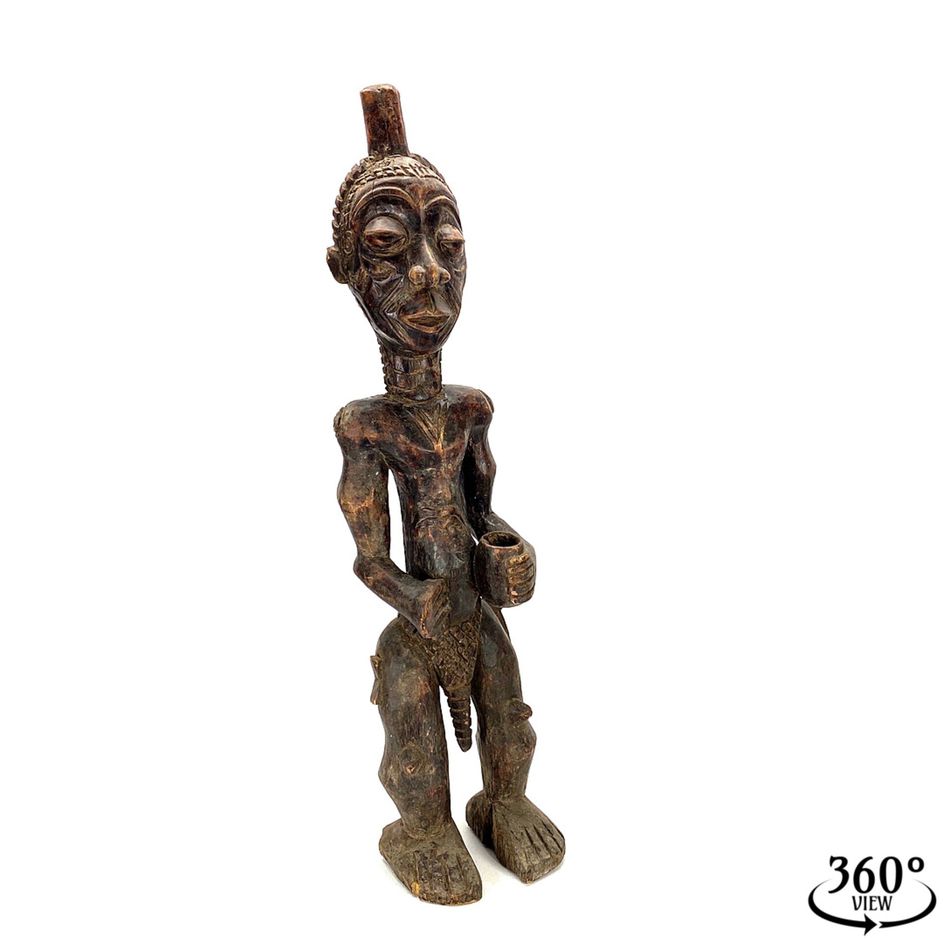 Stehende männliche Ahnenfigur, DR Kongo