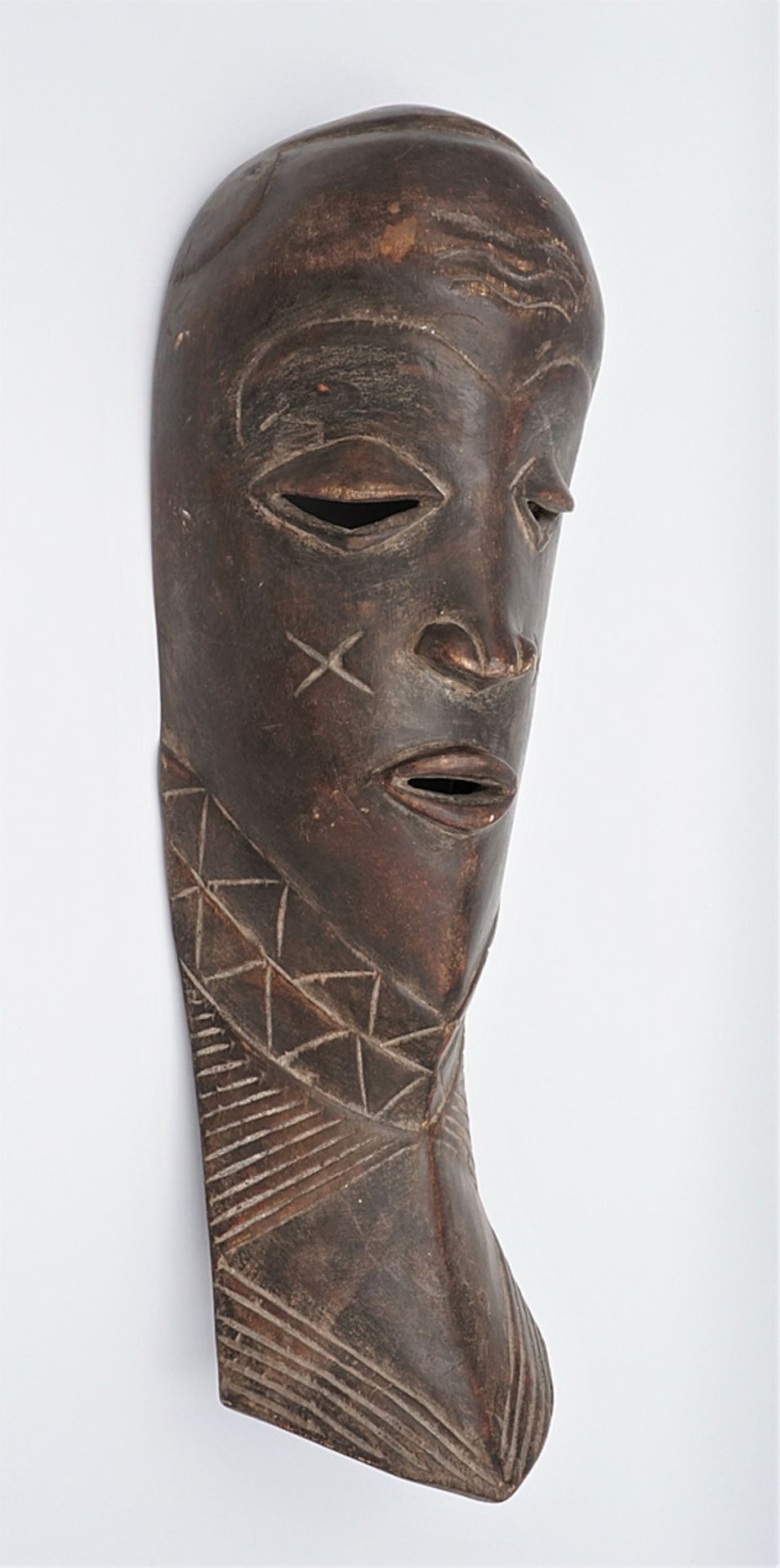 Lange schmale Maske, Afrika - Bild 2 aus 4