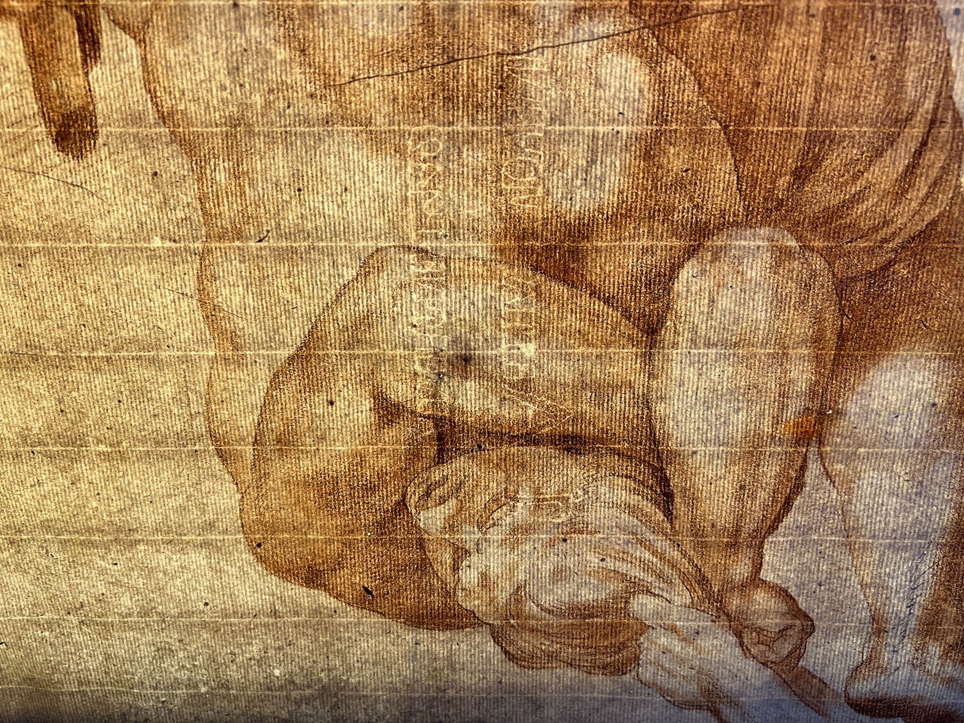 Michelangelo Buonarroti, Kampf um die Seele (Figurengruppe aus dem Jüngsten Gericht) - Bild 3 aus 4