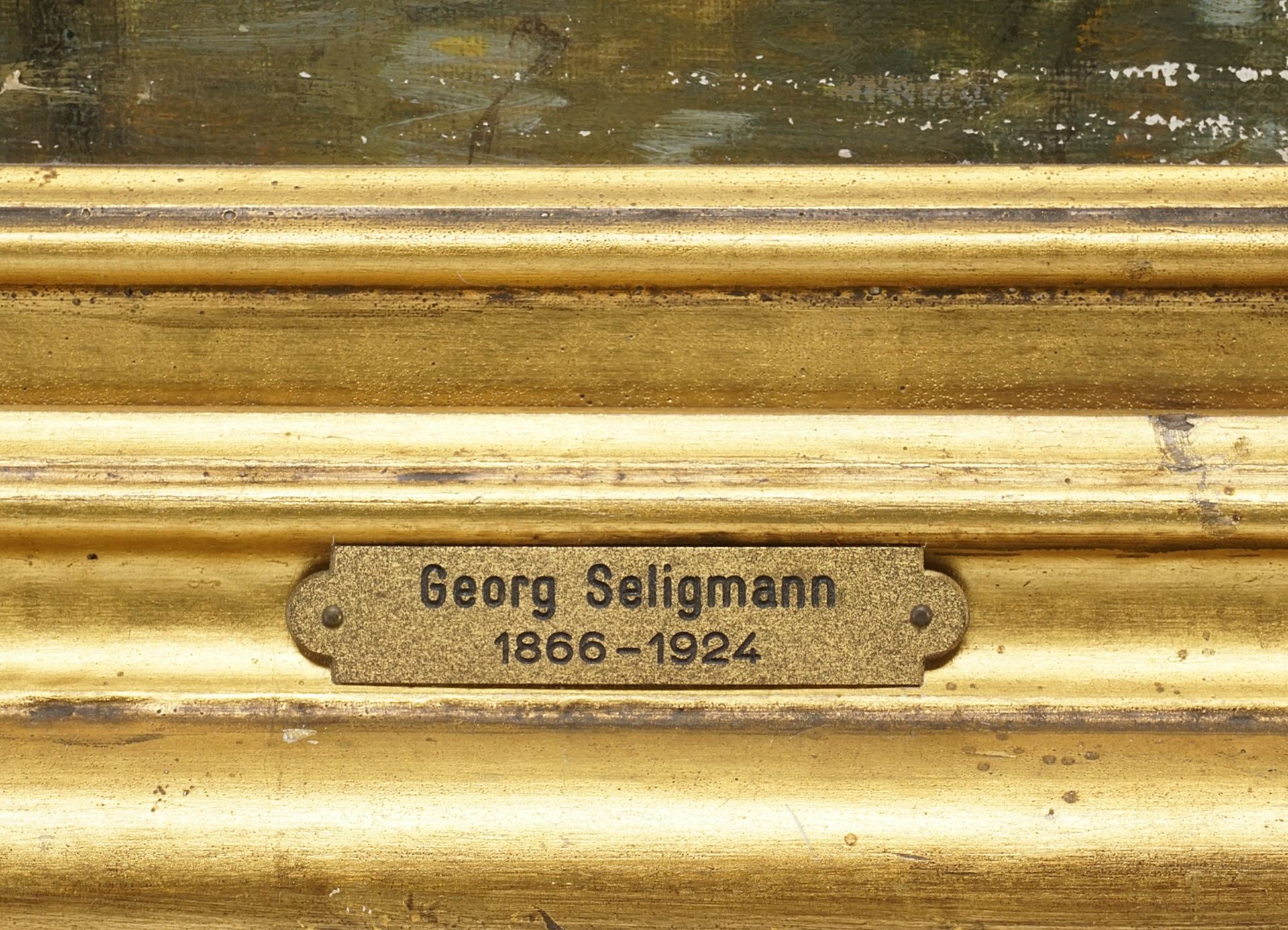 Georg Sofus Seligmann, "Flußlandschaft" - Bild 4 aus 5