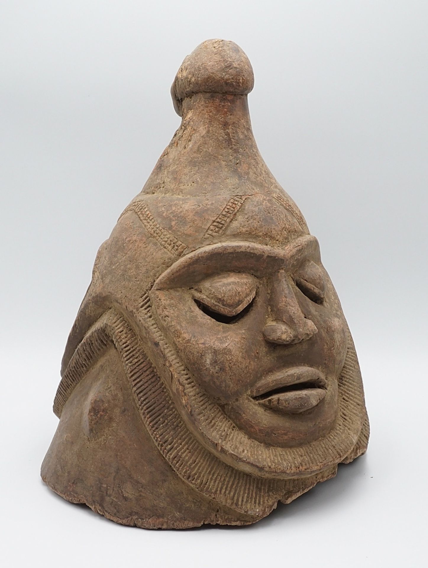 Royal helmet mask, Gabon, DR Congo - Image 2 of 5