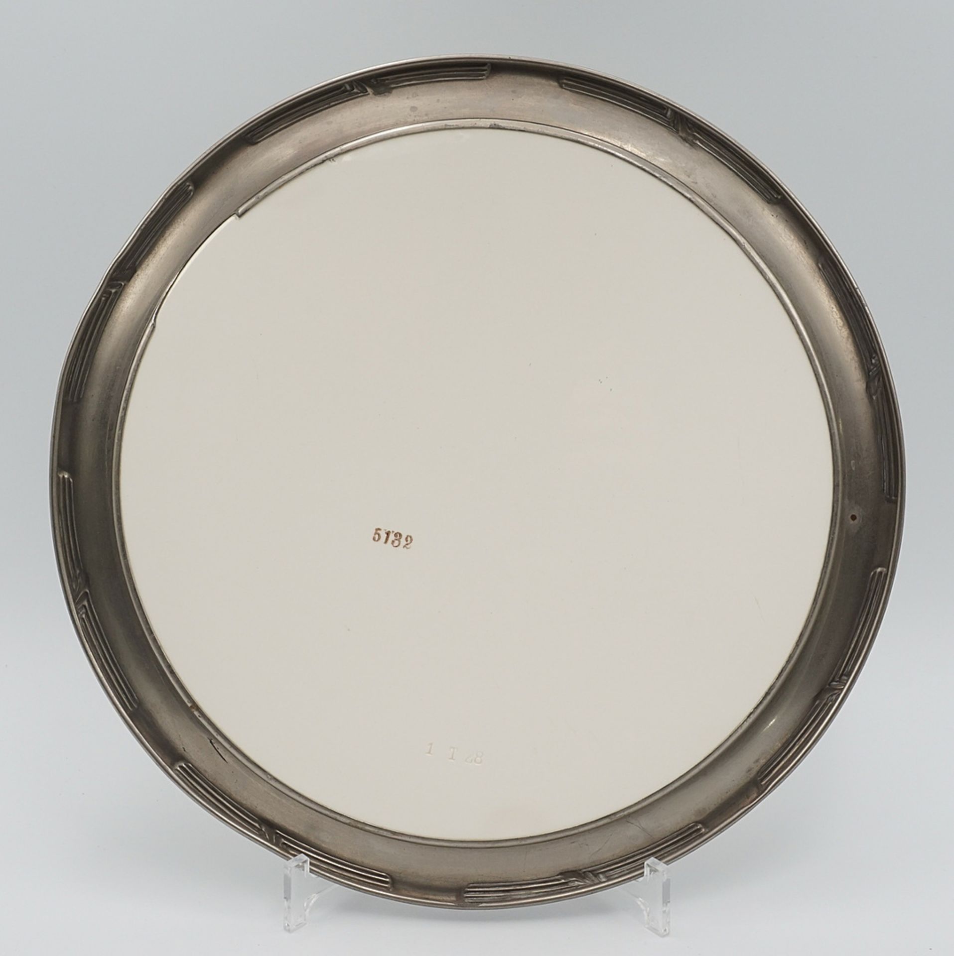 Cake stand and tray, 20th Century - Image 3 of 4