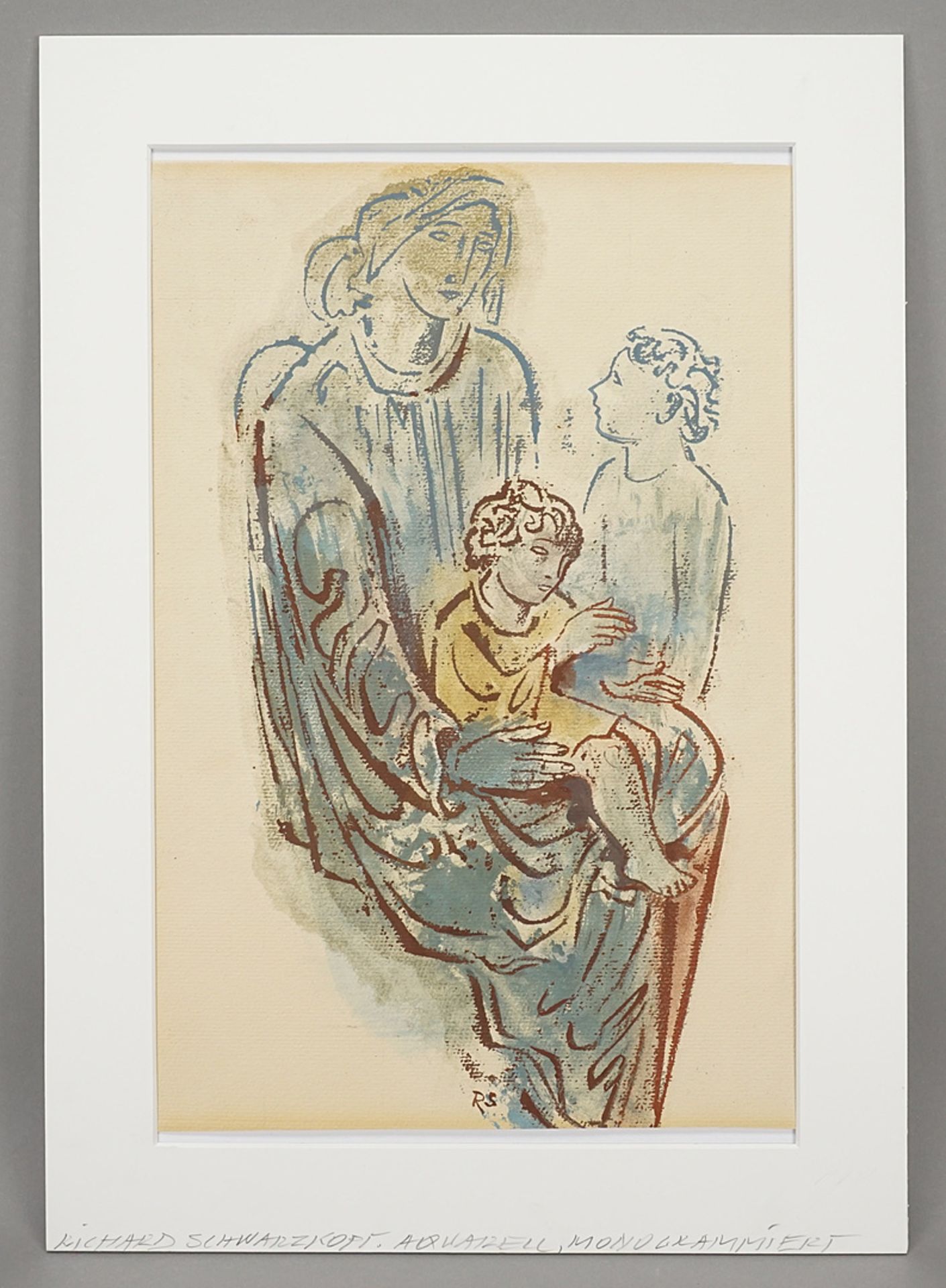 Richard Schwarzkopf, Mutter mit zwei Kindern - Bild 2 aus 5