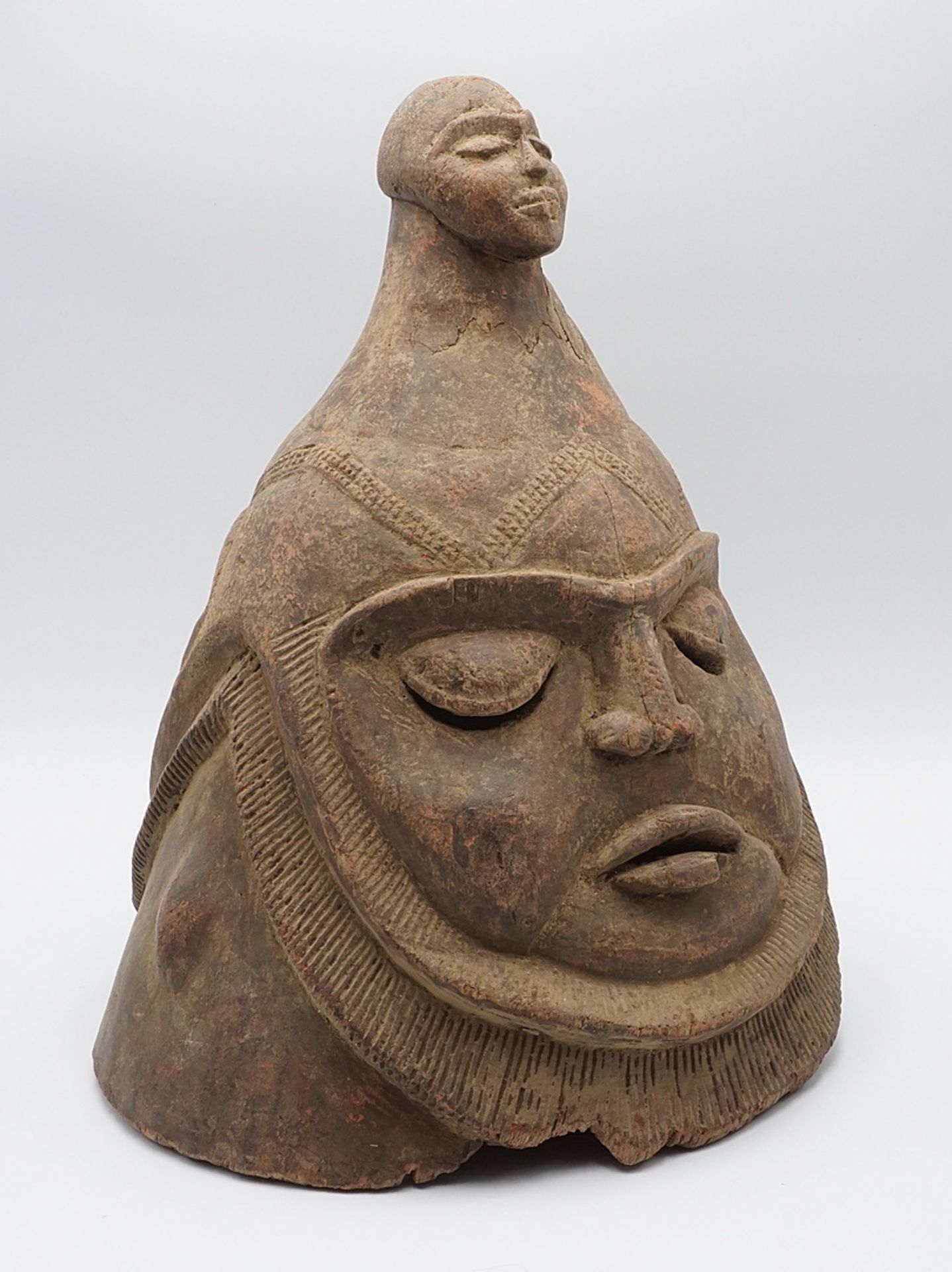 Royal helmet mask, Gabon, DR Congo