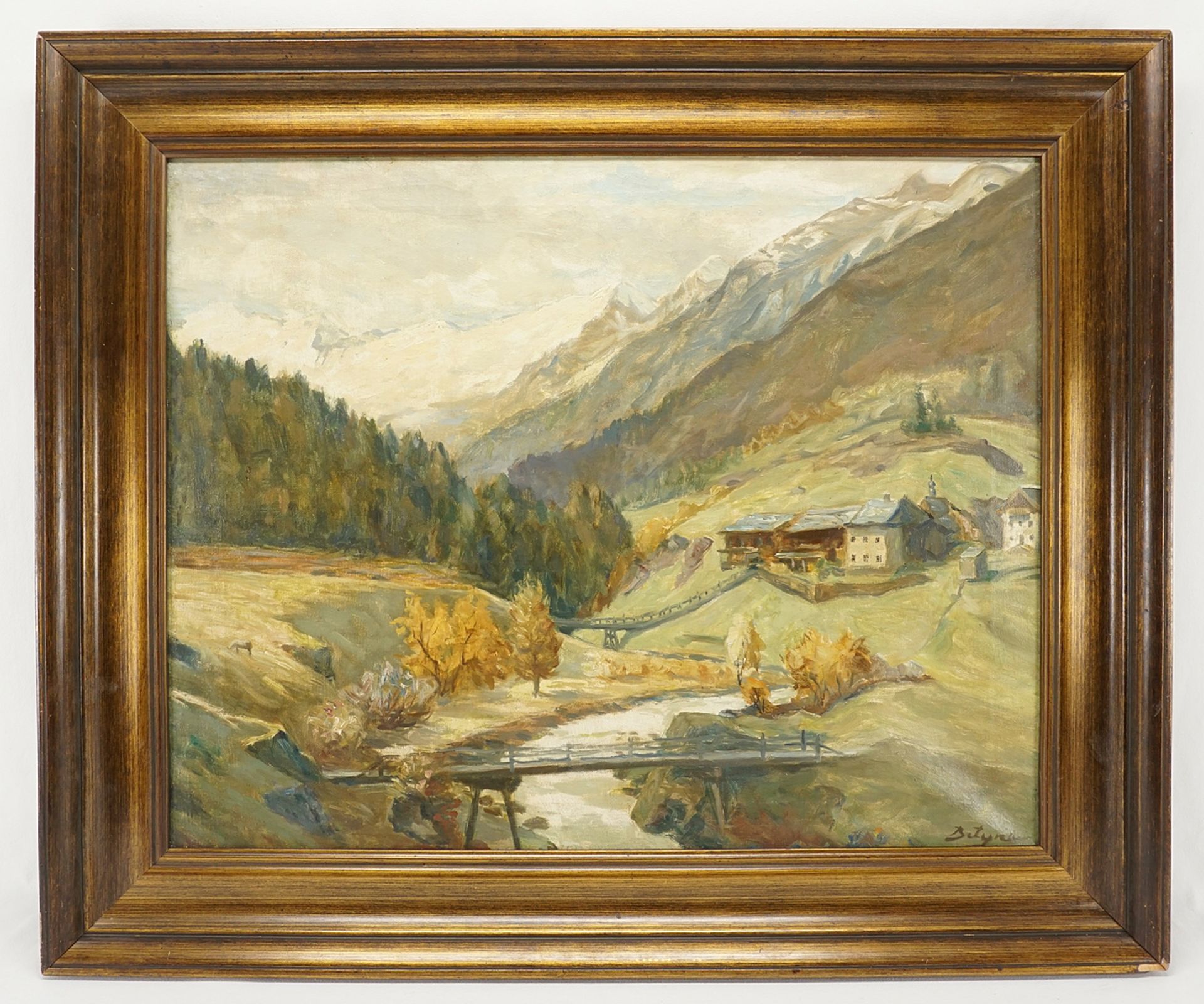 Paul Betyna,  "Ötztal mit Obergurgl" - Bild 2 aus 4