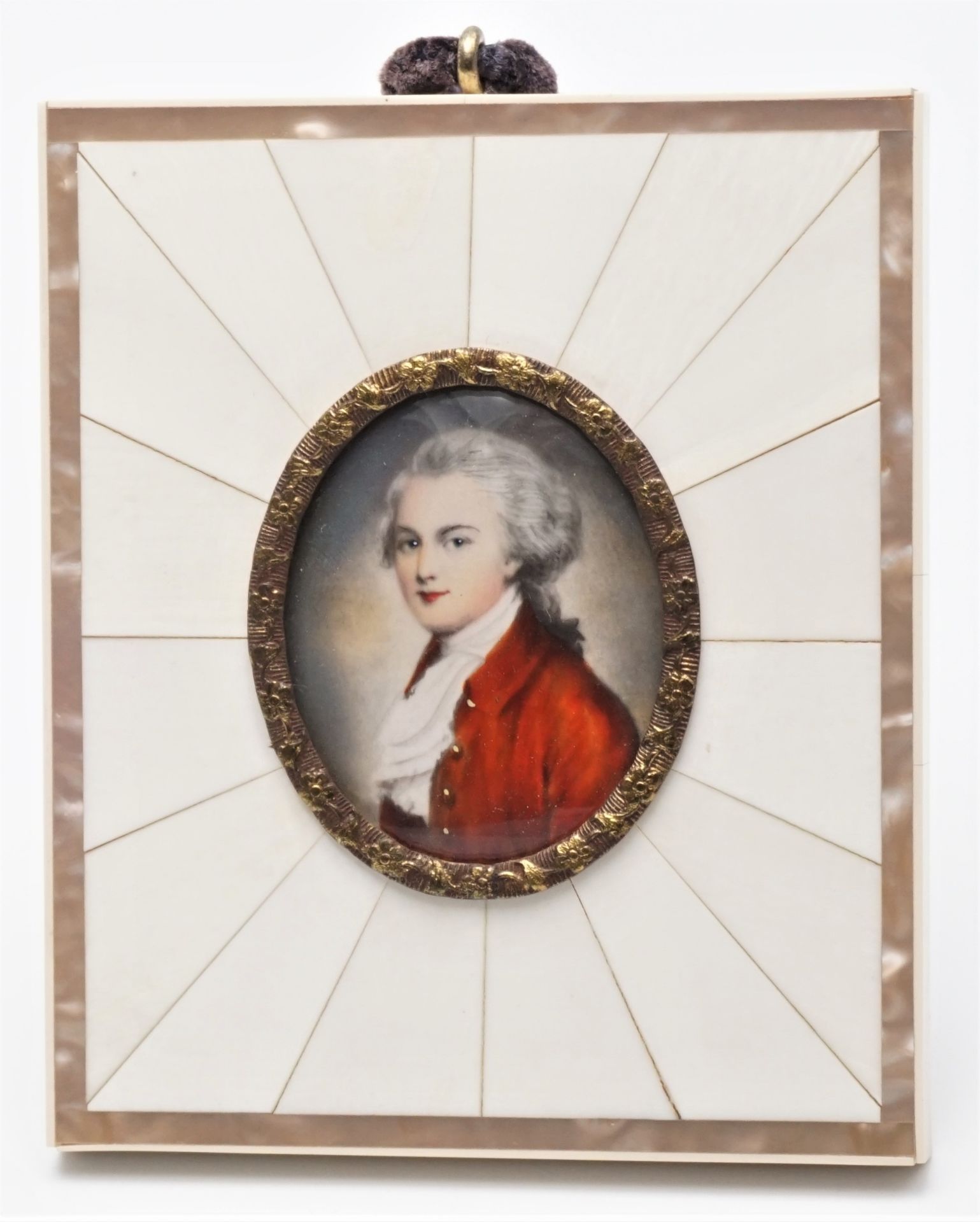 Miniatur-Portrait von Wolfgang Amadeus Mozart