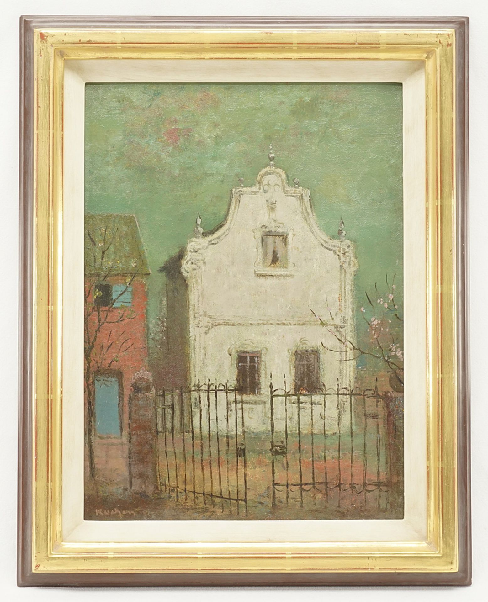 Josef Kuchen, Haus mit Gittertor - Bild 2 aus 4