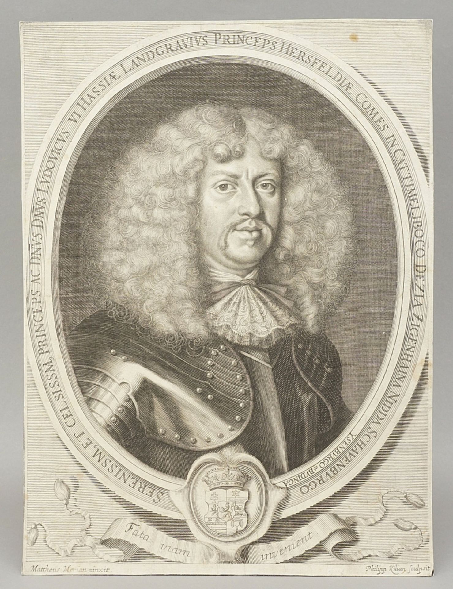 Philipp Kilian, Ludwig VI. from Hessia-Darmstadt - Image 2 of 2