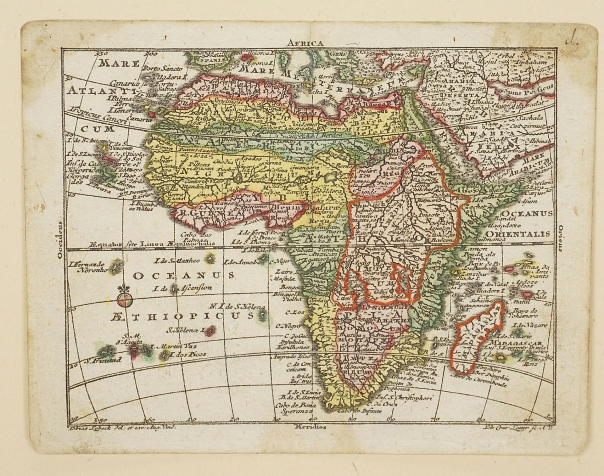 Tobias Conrad Lotter (1717-1777), "Africa" - Image 3 of 3