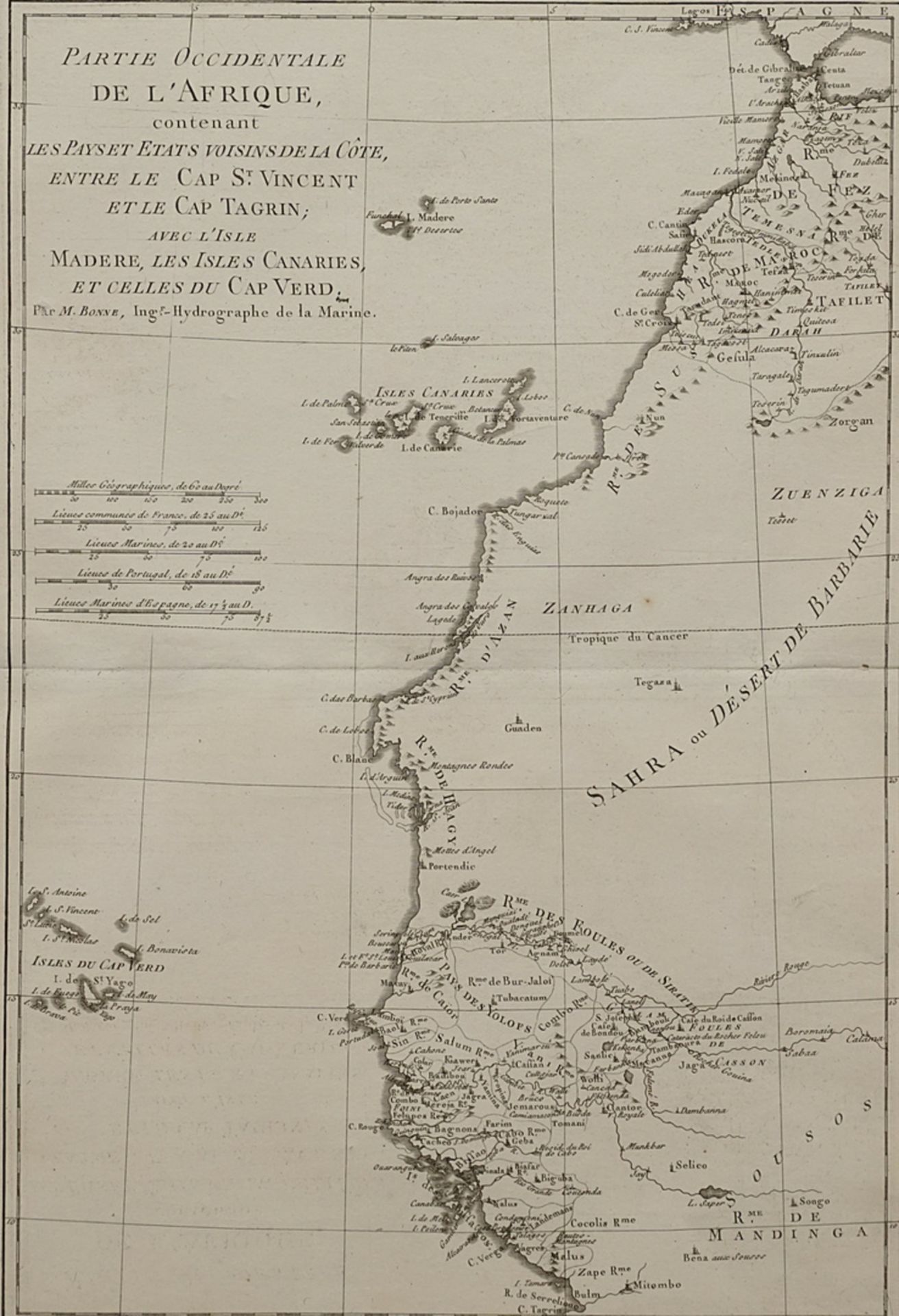 André, Map of the West Coast of Africa
