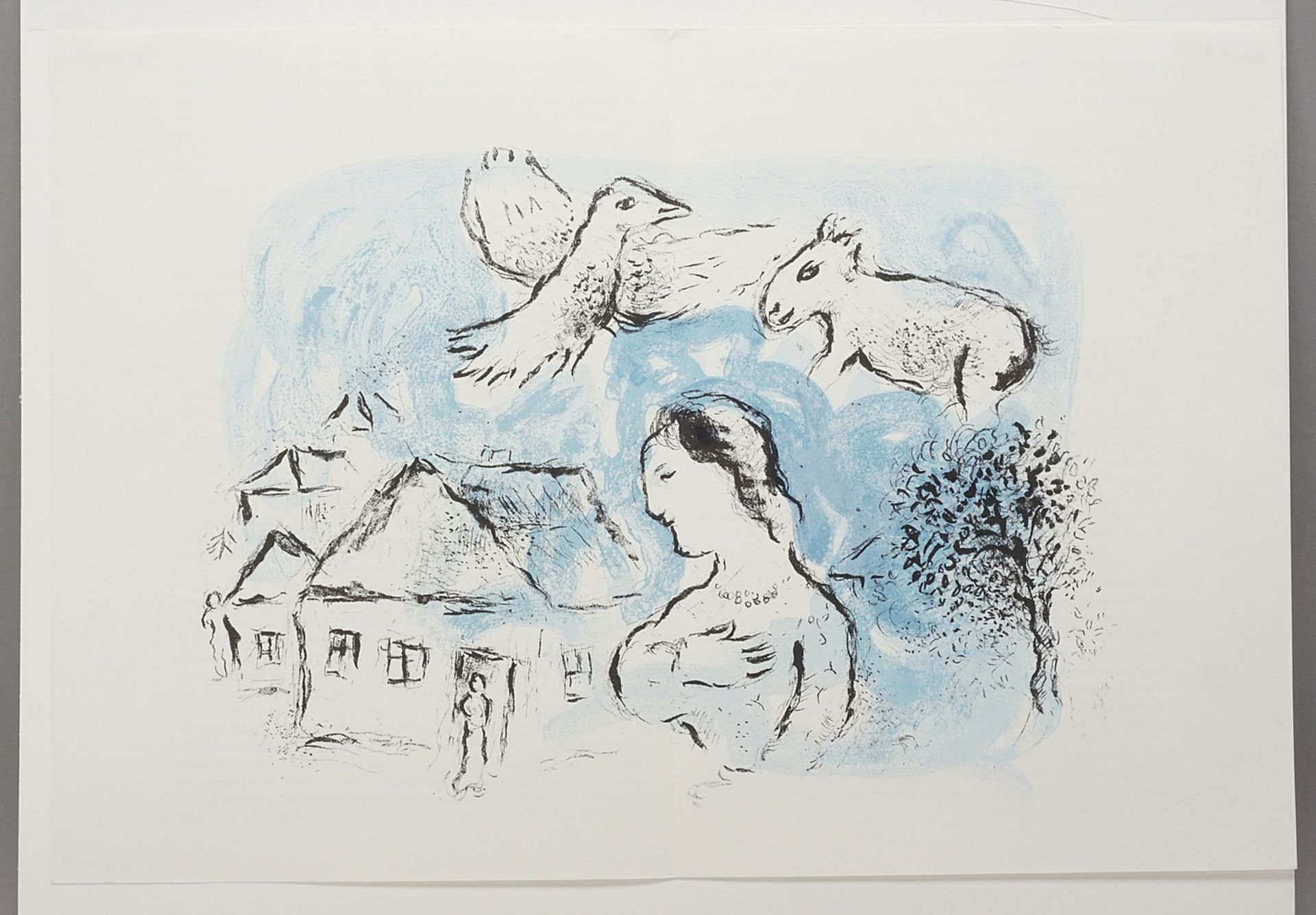 Marc Chagall (1887-1985), "Le village" (The Village) - Image 3 of 4