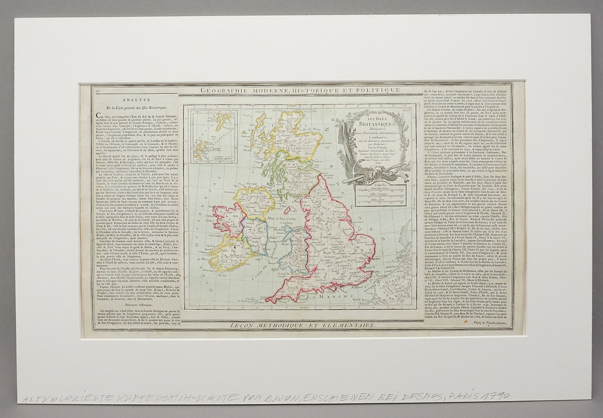 Louis Charles Desnos (1725-1805), The British Isles - Image 2 of 3