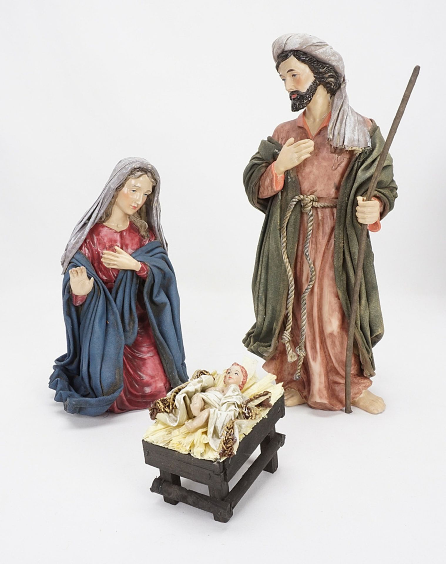 Eleven nativity figurines, 20th century - Image 2 of 7