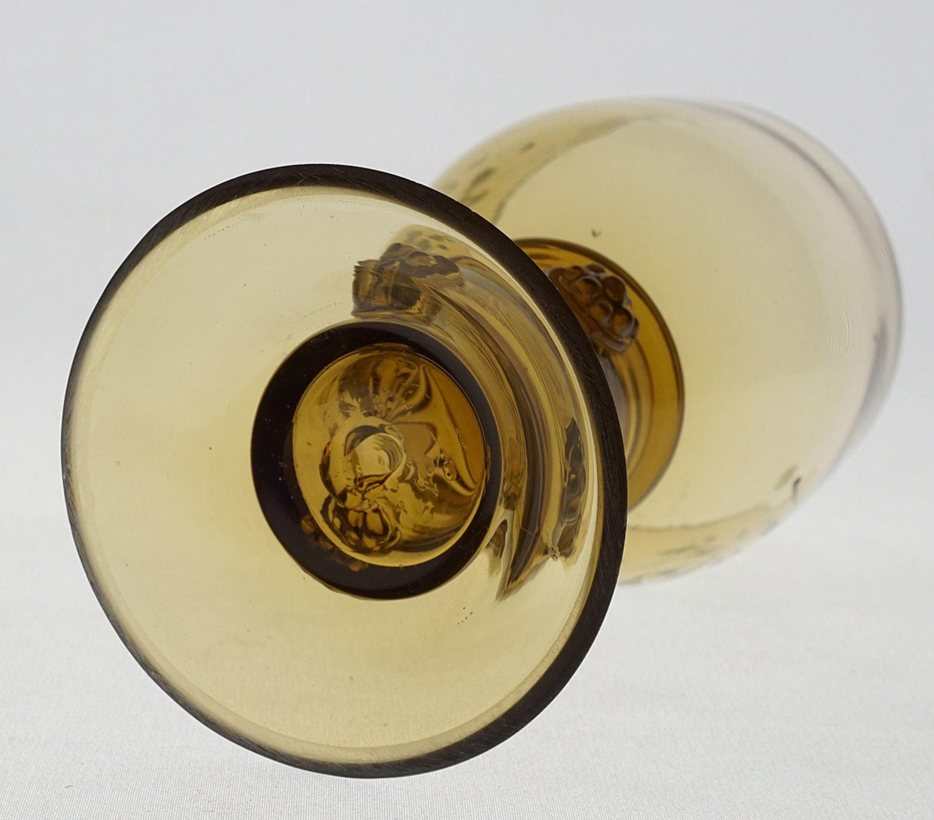 Nub glass / Römer with enamel picture - Image 3 of 3
