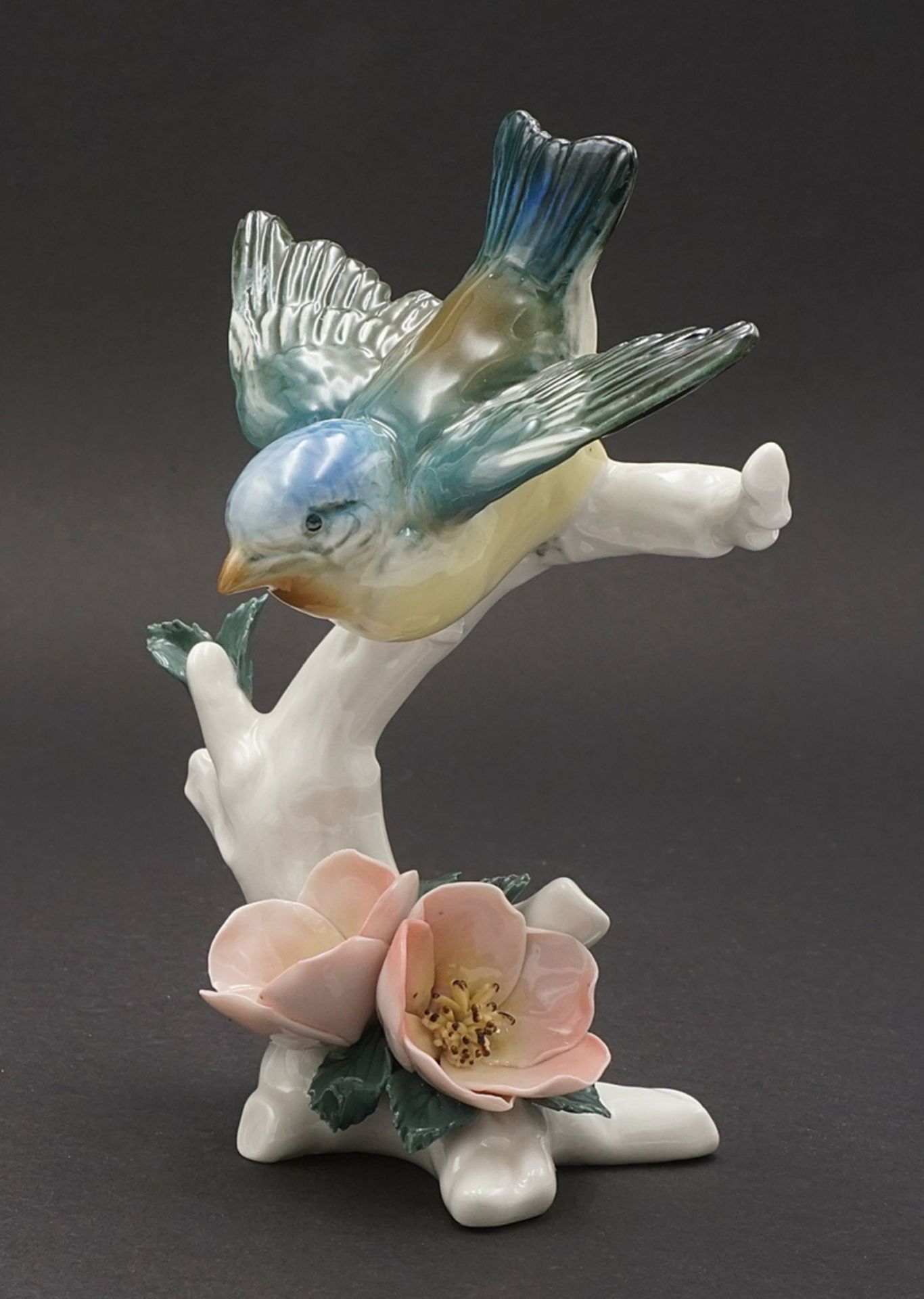 Two porcelain factory Karl Ens Volkstedt bird figures   - Image 5 of 8