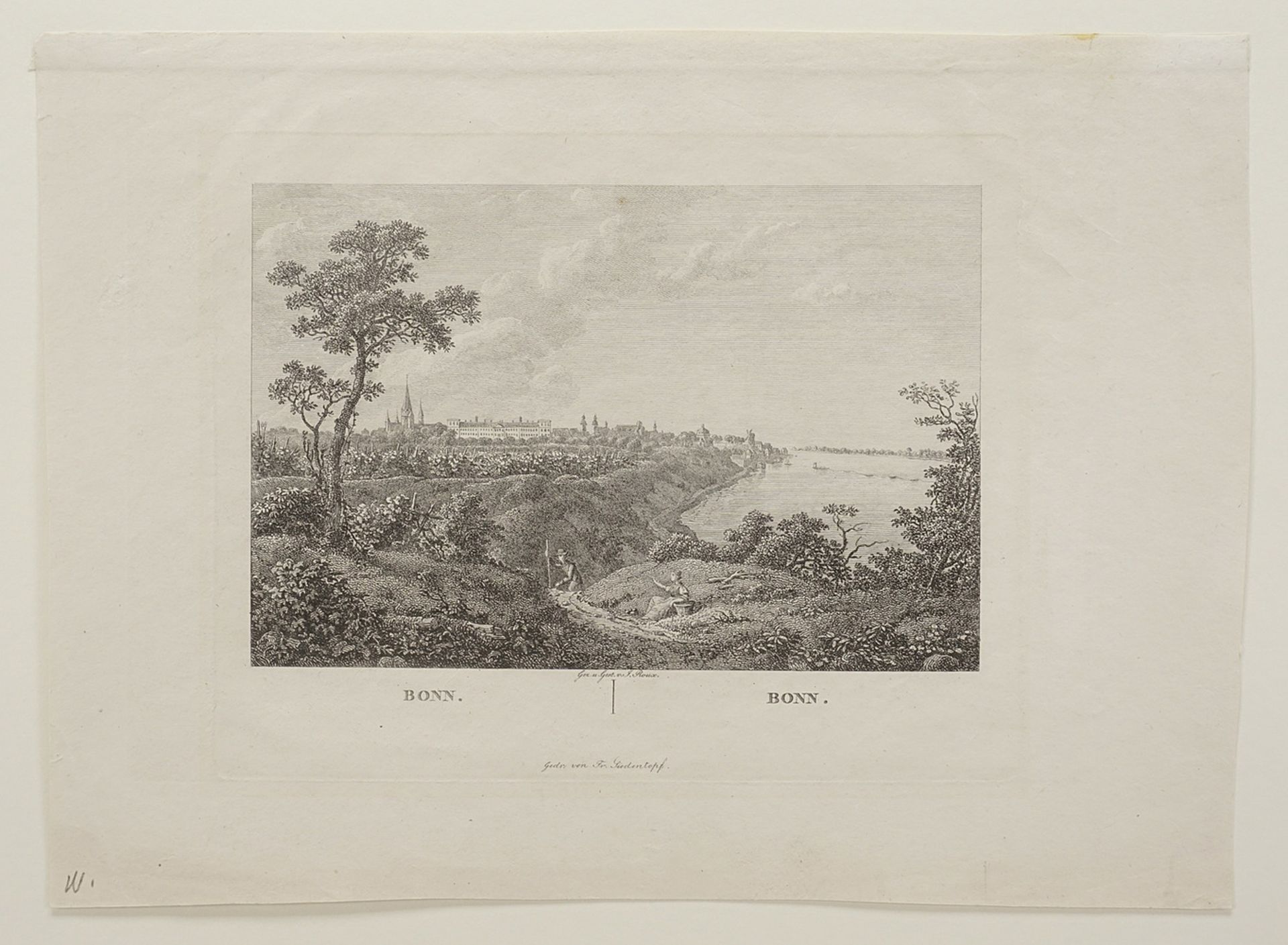 Jakob Willem Christian Roux (1771-1830), "Bonn" - Image 3 of 3