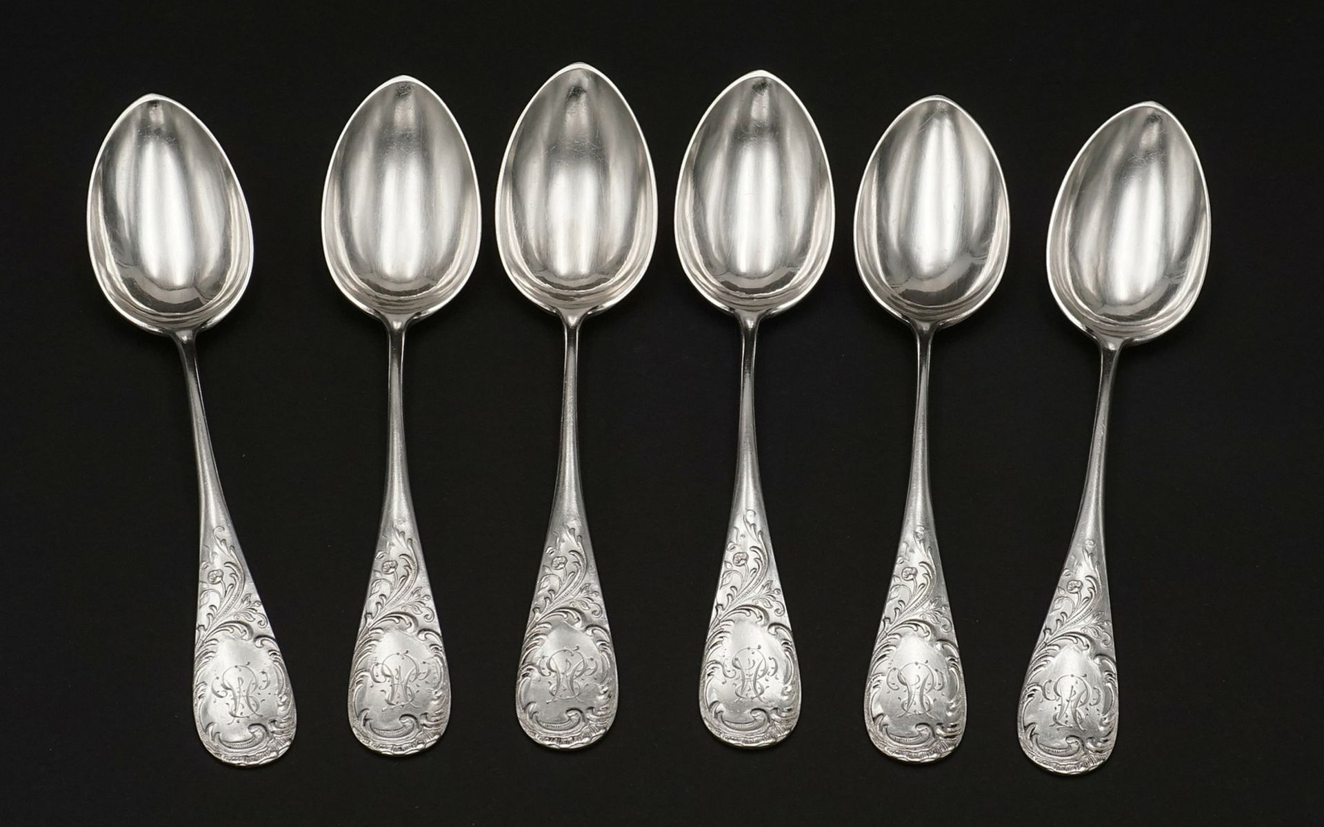 Six Lemor coffee / teaspoons