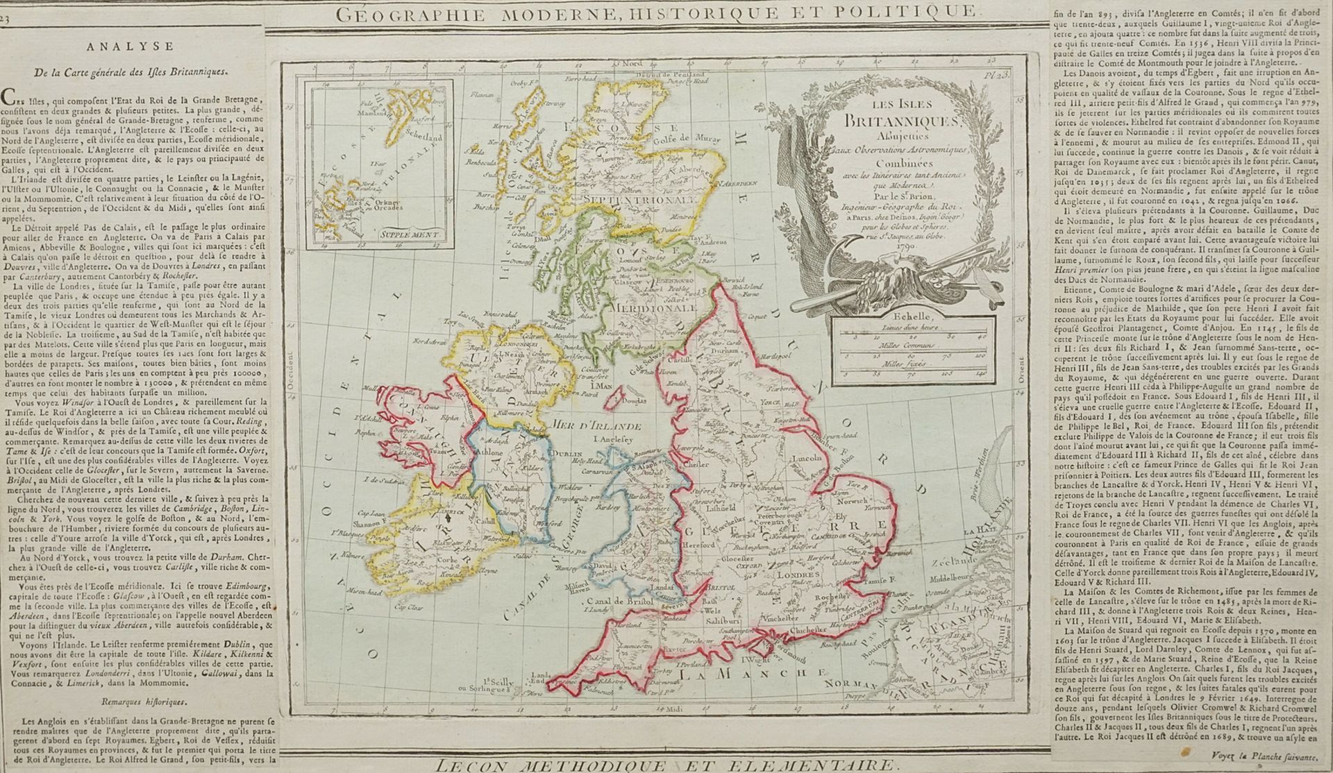 Louis Charles Desnos (1725-1805), The British Isles