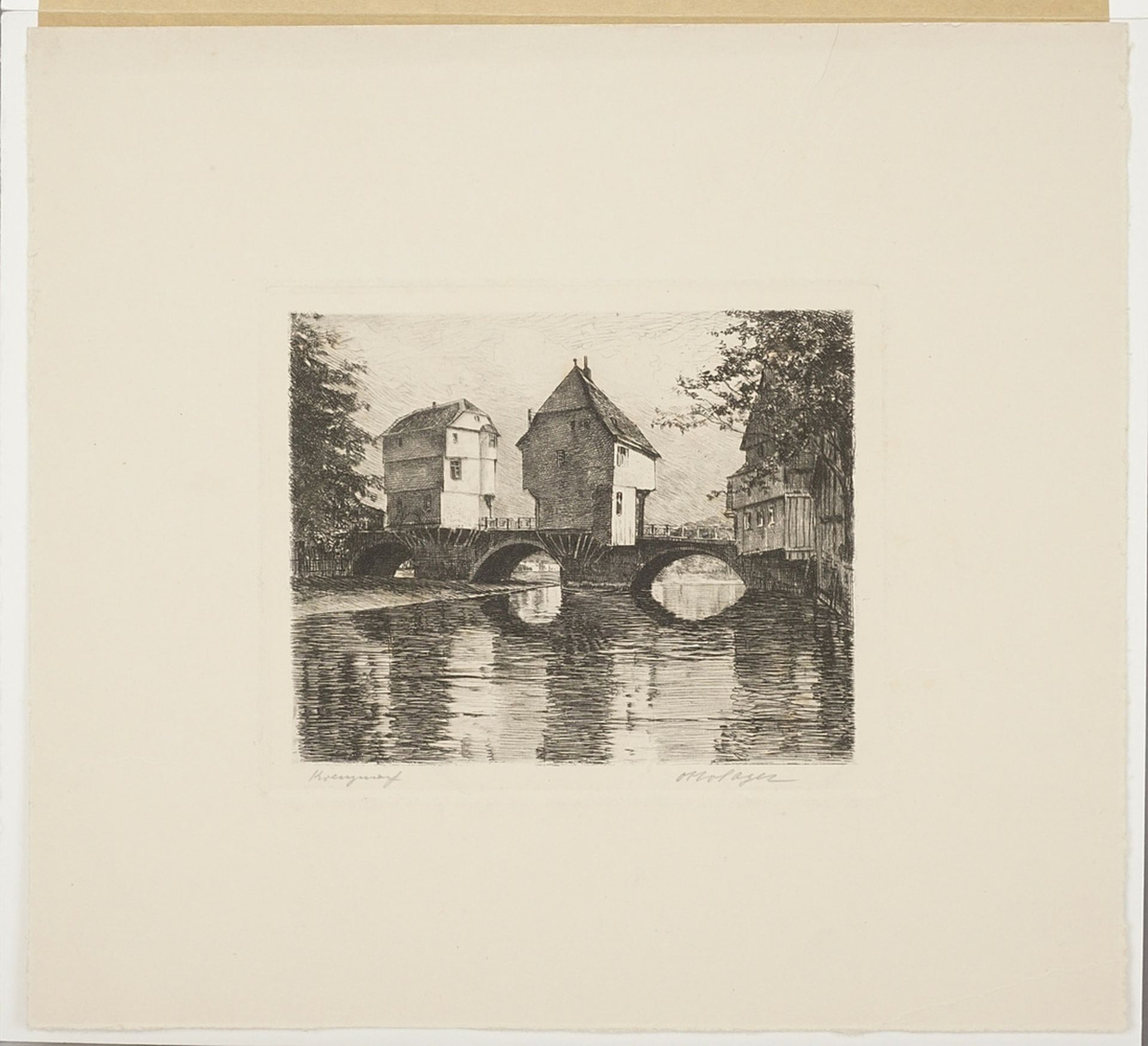 Otto Sager (1870-1940), "Kreuznach" - Image 3 of 3