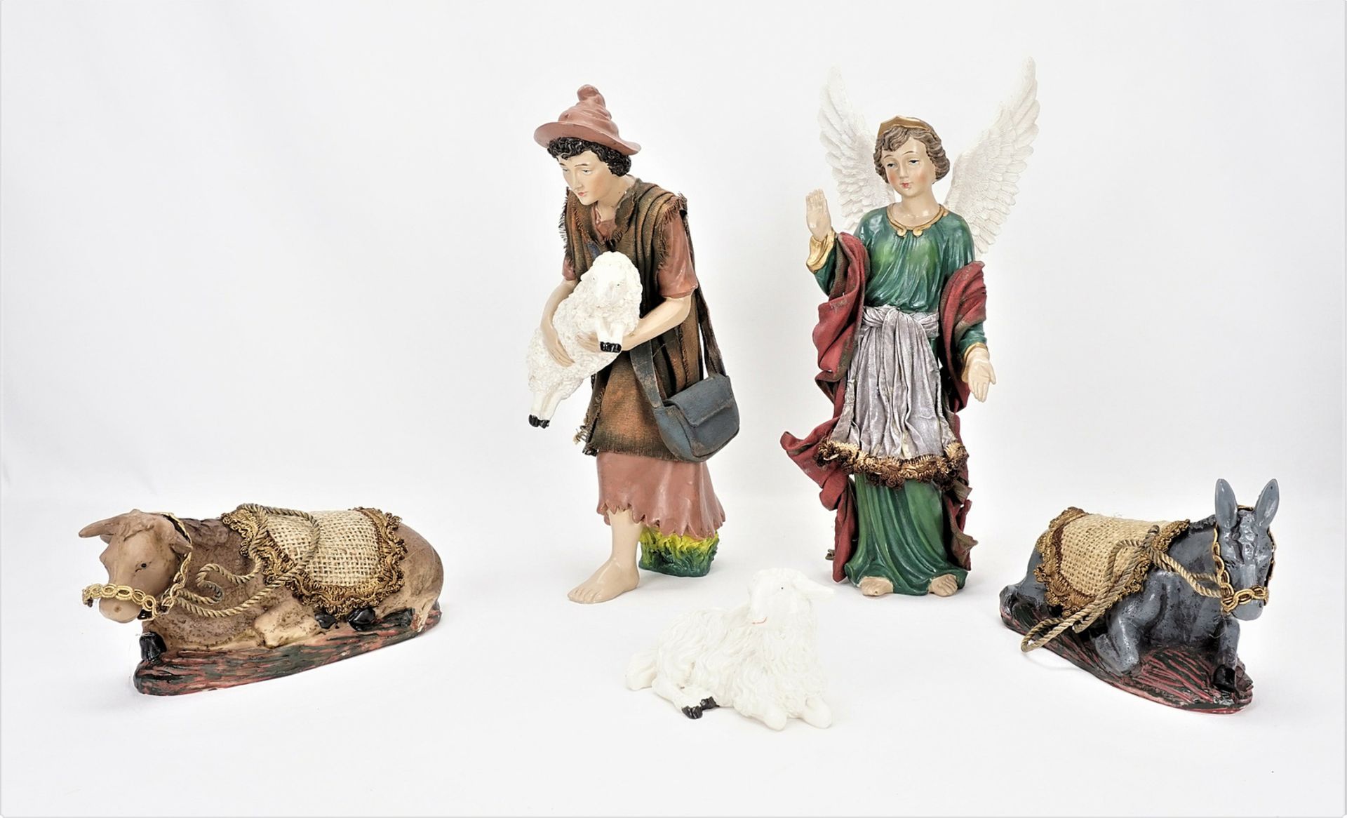 Eleven nativity figurines, 20th century - Image 6 of 7