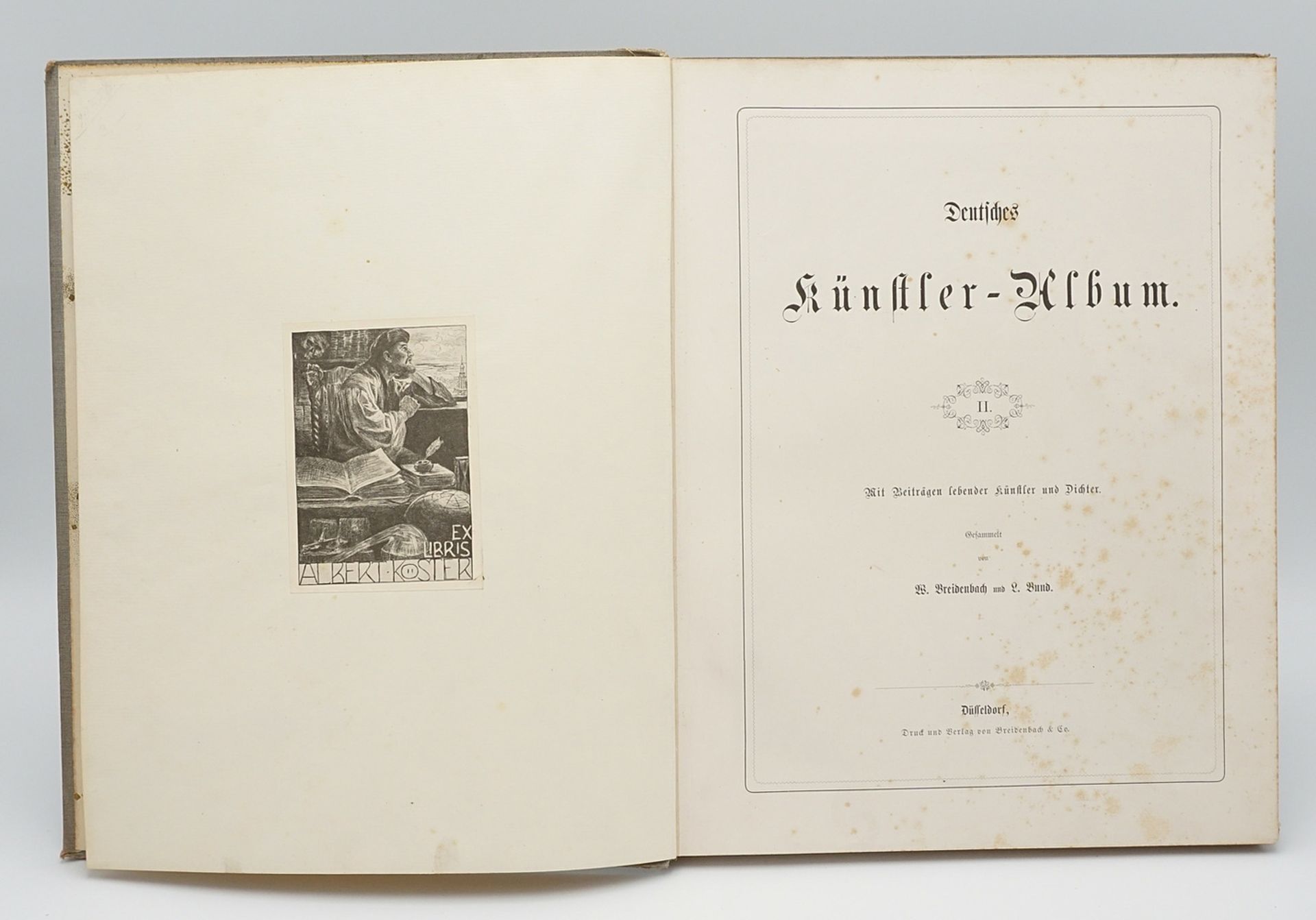 W. Breidenbach and L. Bund, "Deutsches Künstler-Album"